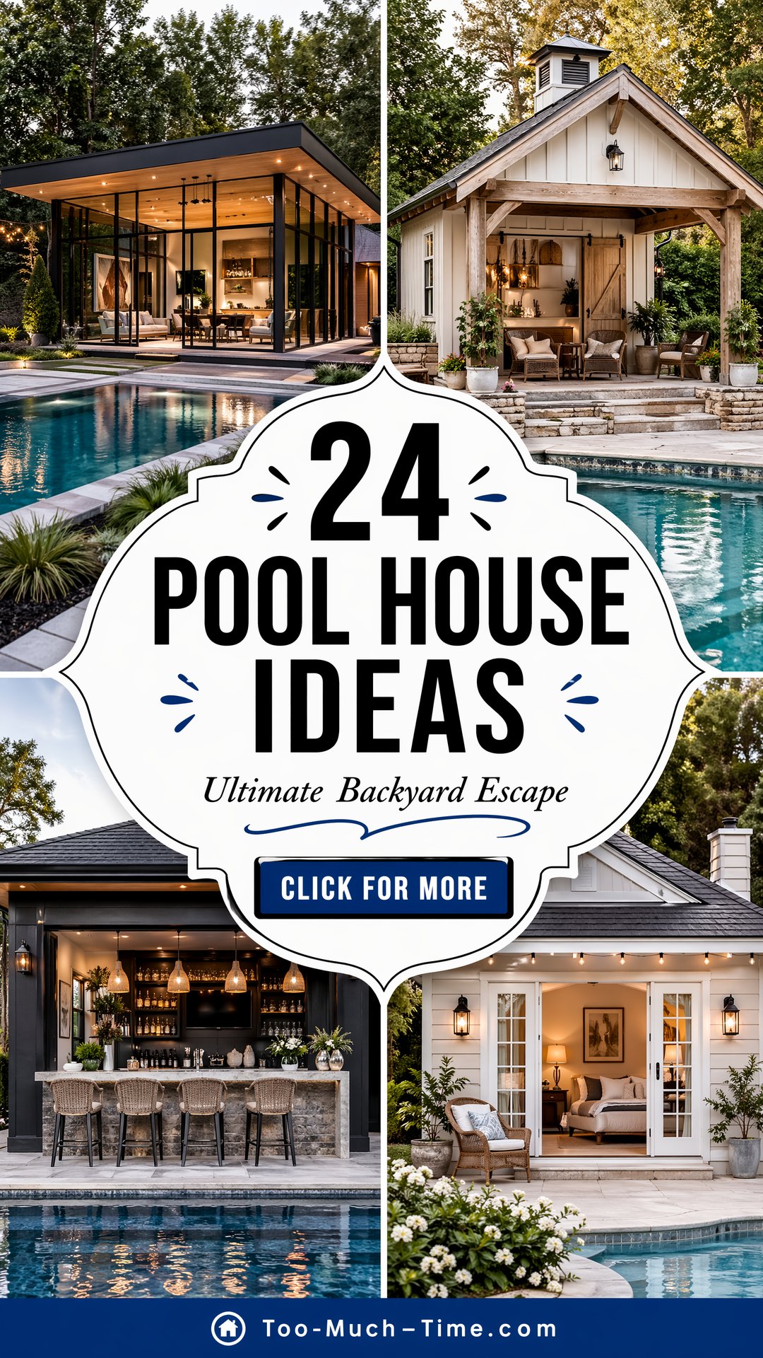 24 Pool House Ideas to Design a Stylish Retreat Today - 24 Pool House Ideas to Design a Stylish Retreat Today