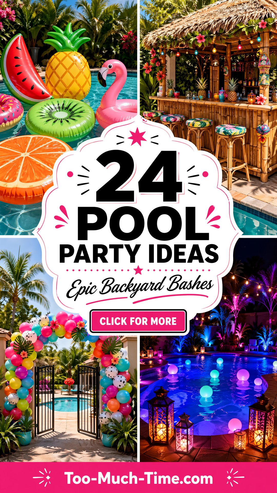 24 Pool Party Ideas to Elevate Backyard Gatherings - 24 Pool Party Ideas to Elevate Backyard Gatherings