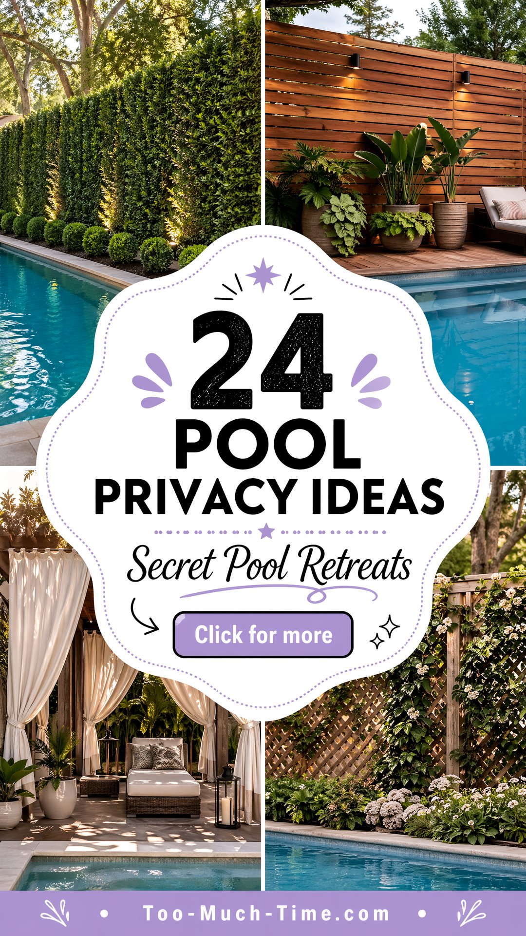 24 Pool Privacy Ideas for Making The Pool Area Secluded - 24 Pool Privacy Ideas for Making The Pool Area Secluded