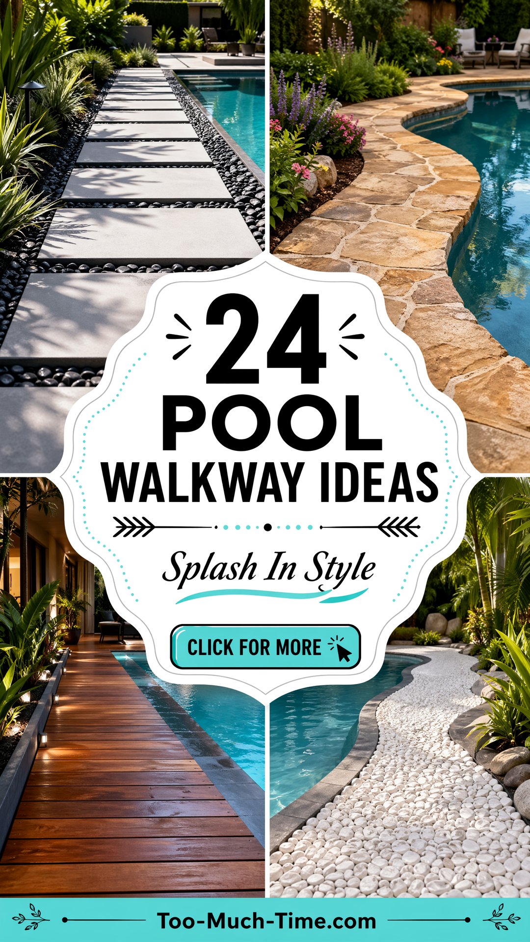 24 Pool Walkway Ideas Stylish Paths for Outdoor Flair - 24 Pool Walkway Ideas: Stylish Paths for Outdoor Flair