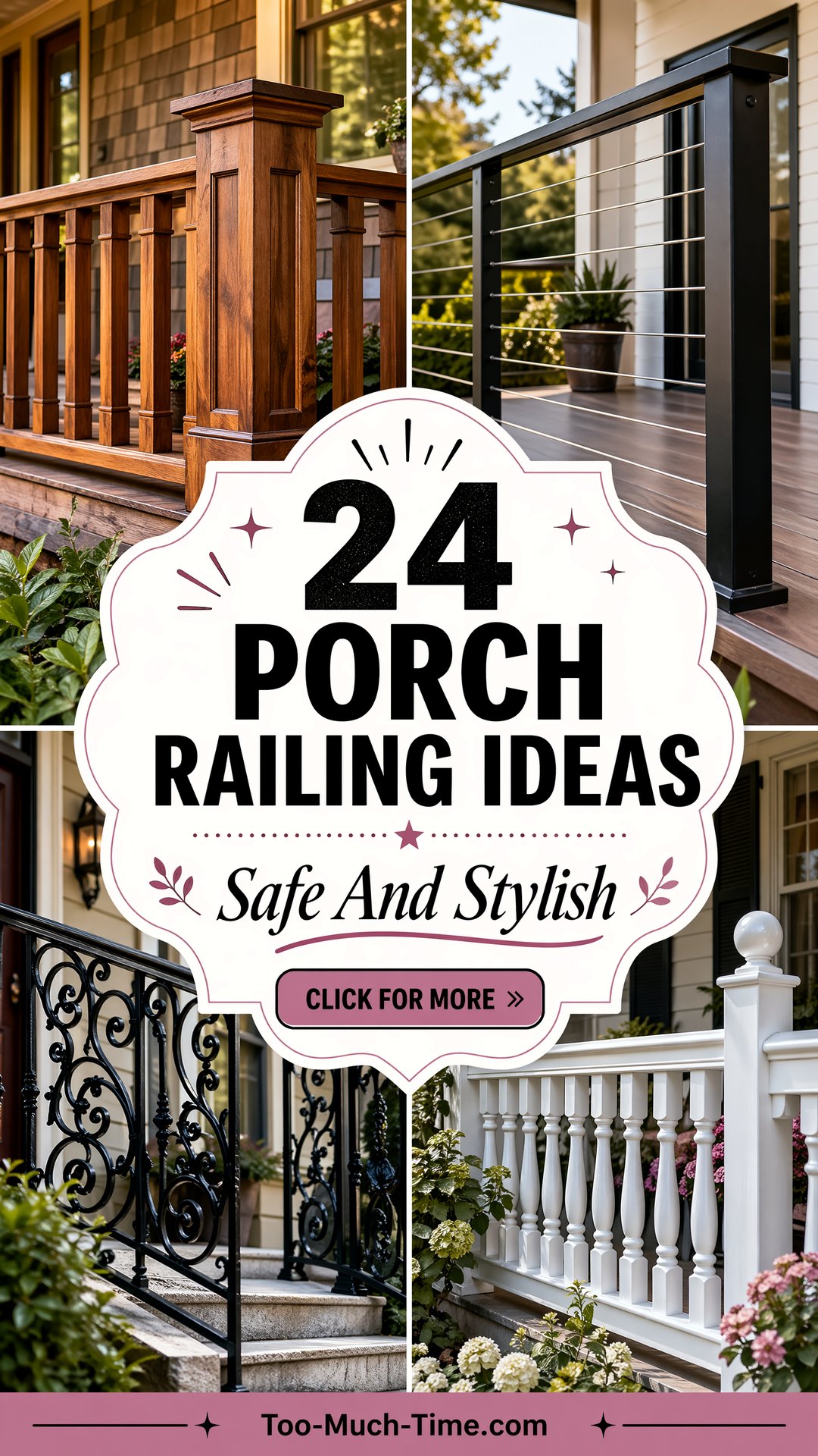 24 Porch Railing Ideas Stylish Safety and Porch Charm - 24 Porch Railing Ideas: Stylish Safety and Porch Charm