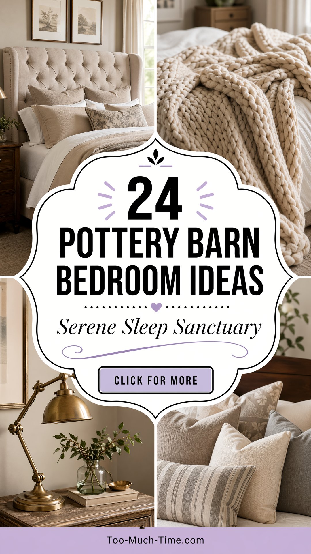24 Pottery Barn Bedroom Ideas to Create Calm Retreats - 24 Pottery Barn Bedroom Ideas to Create Calm Retreats