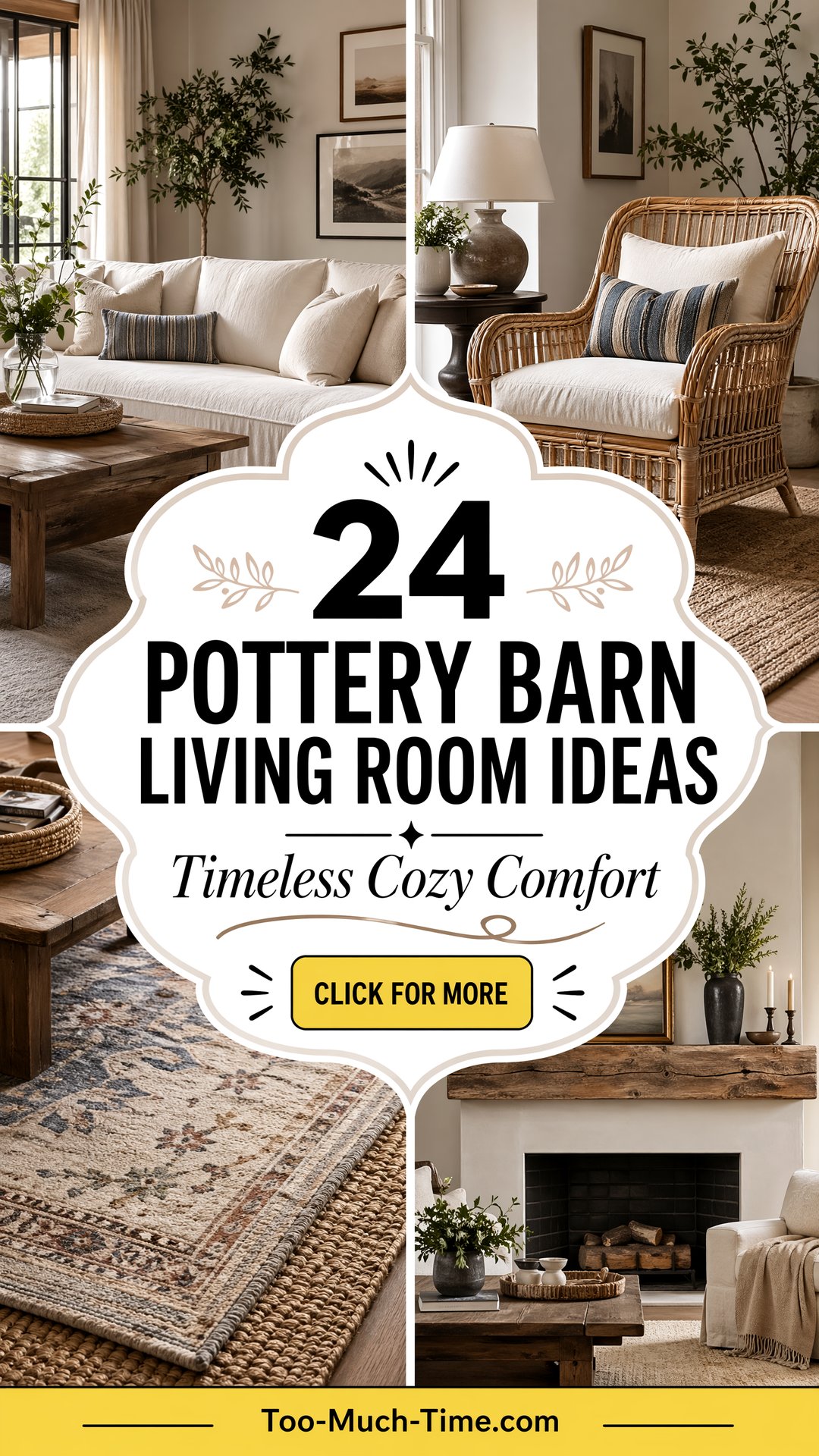 24 Pottery Barn Living Room Ideas to Refresh Spaces - 24 Pottery Barn Living Room Ideas to Refresh Spaces