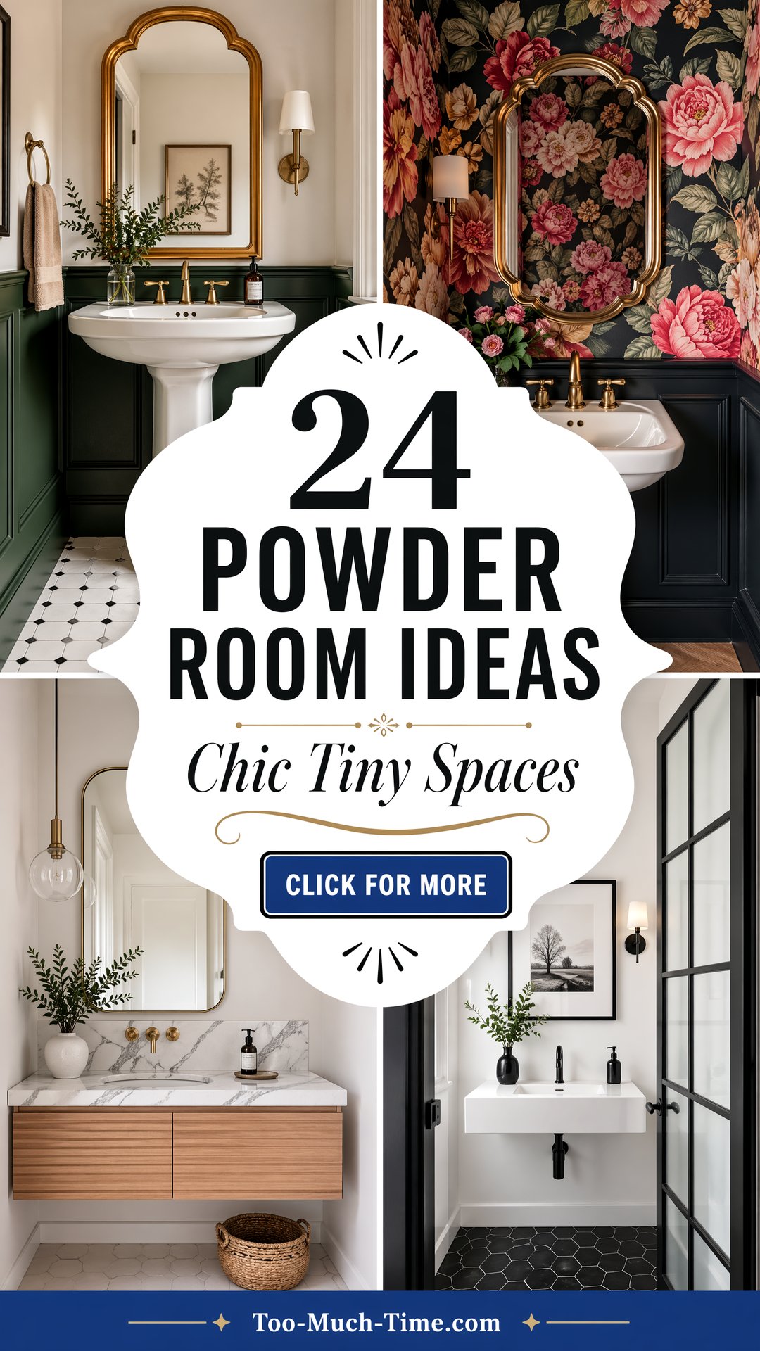 24 Powder Room Ideas Cozy Storage and Sparkling Flair - 24 Powder Room Ideas: Cozy Storage and Sparkling Flair
