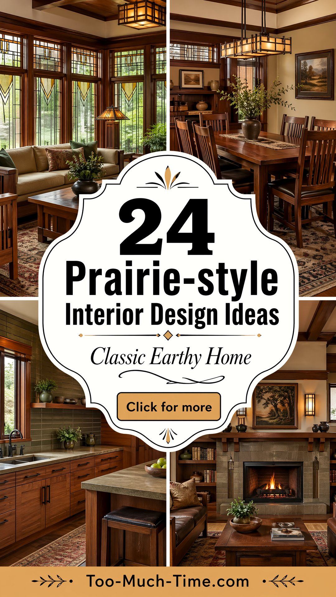 24 Prairie-style Interior Design Ideas Classic Earthy - 24 Prairie-style Interior Design Ideas: Classic, Earthy