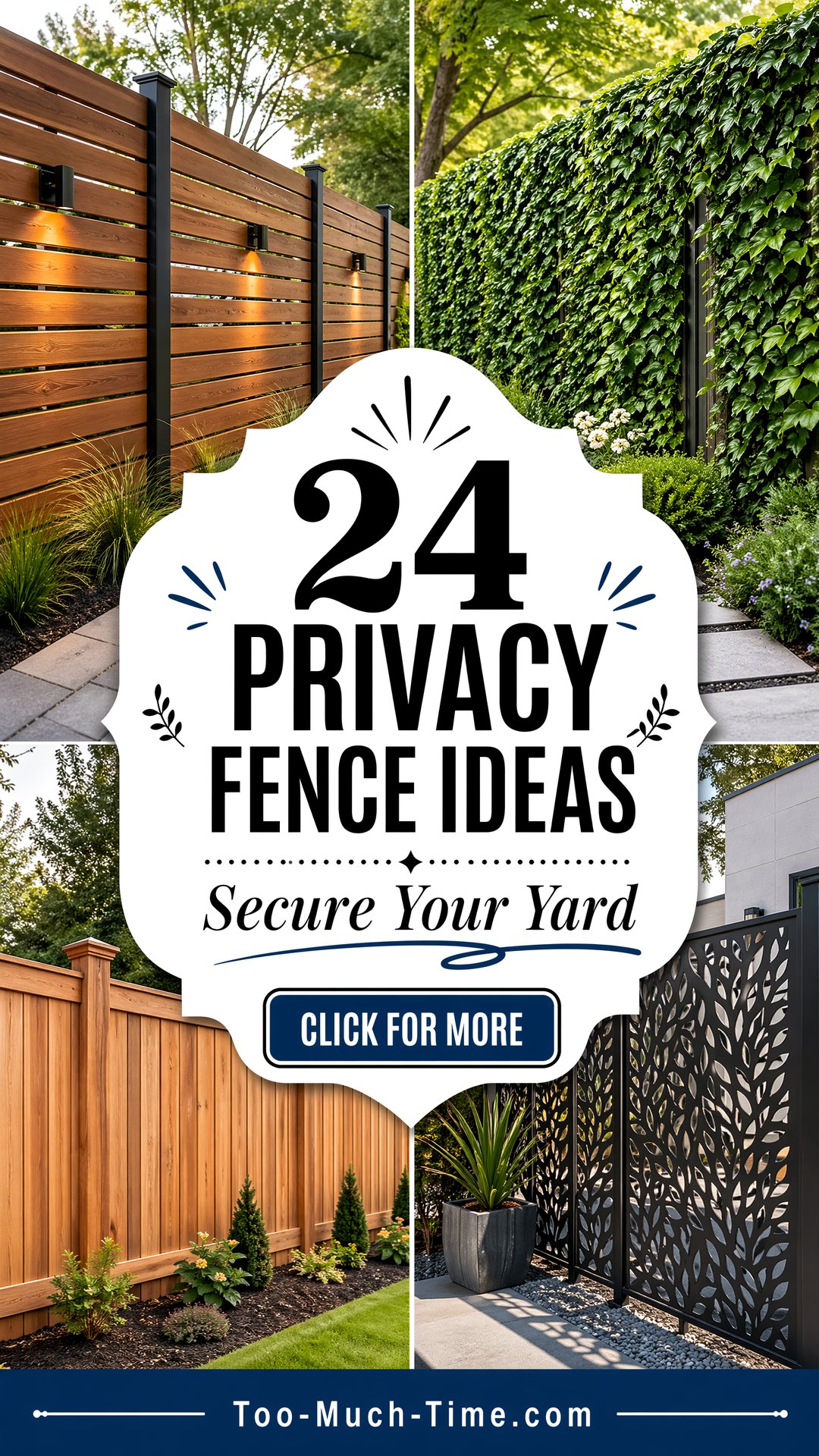 24 Privacy Fence Ideas Quiet Secure Backyard Fencing - 24 Privacy Fence Ideas: Quiet, Secure Backyard Fencing