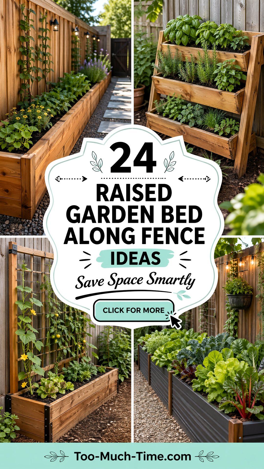 24 Raised Garden Bed Along Fence Ideas to Save Space - 24 Raised Garden Bed Along Fence Ideas to Save Space