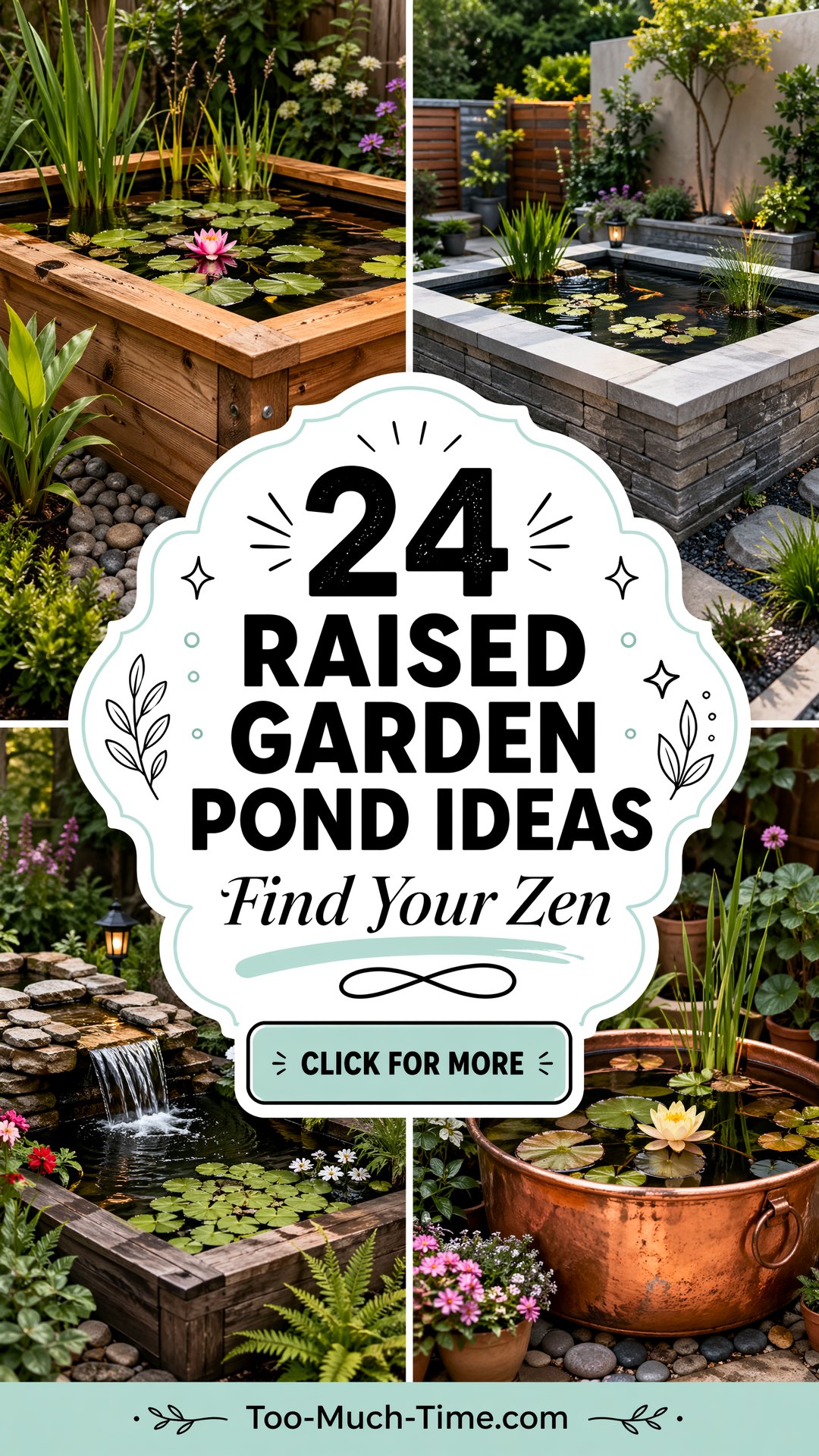 24 Raised Garden Pond Ideas Tranquil Water Features - 24 Raised Garden Pond Ideas: Tranquil Water Features