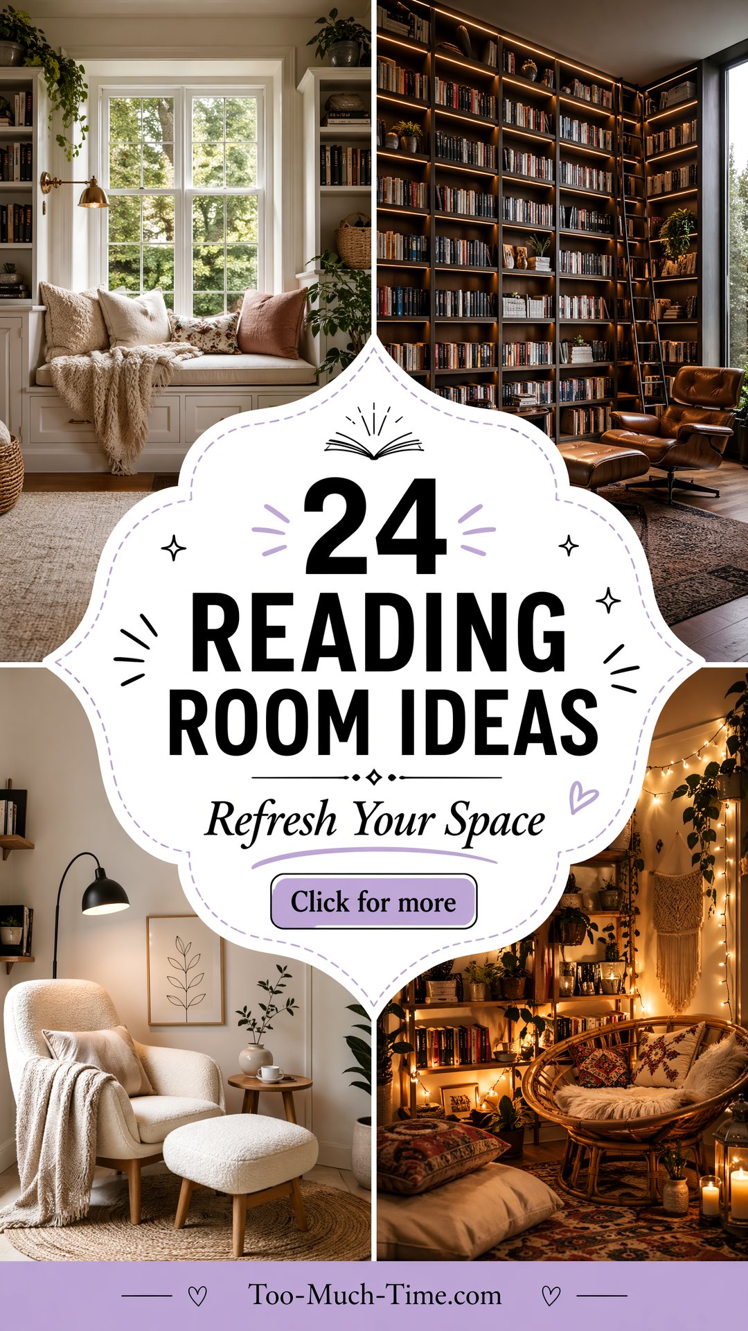 24 Reading Room Ideas to Refresh Your Living Space - 24 Reading Room Ideas to Refresh Your Living Space