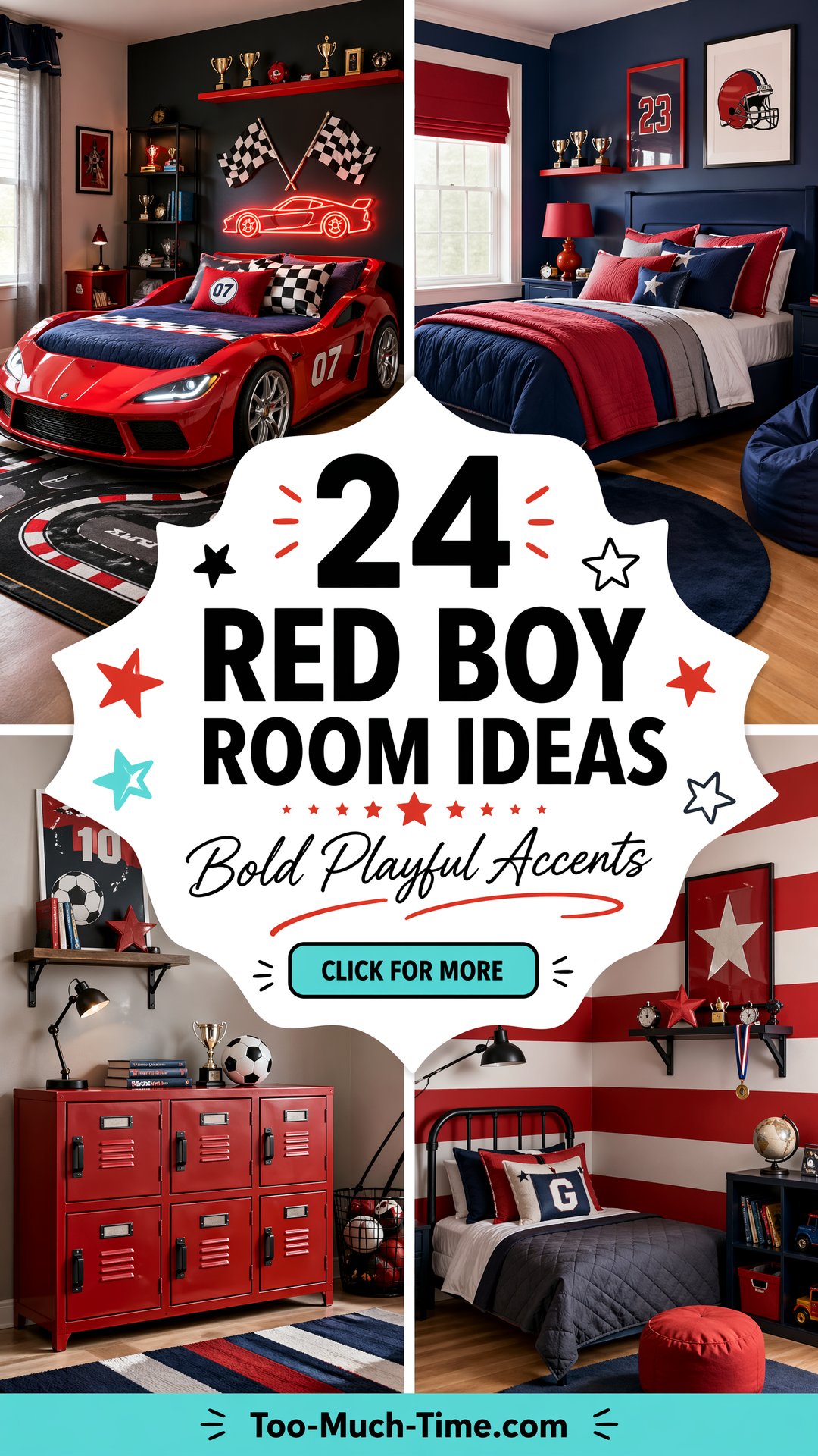 24 Red Boy Room Ideas Bold Playful Accents for Kids - 24 Red Boy Room Ideas: Bold, Playful Accents for Kids