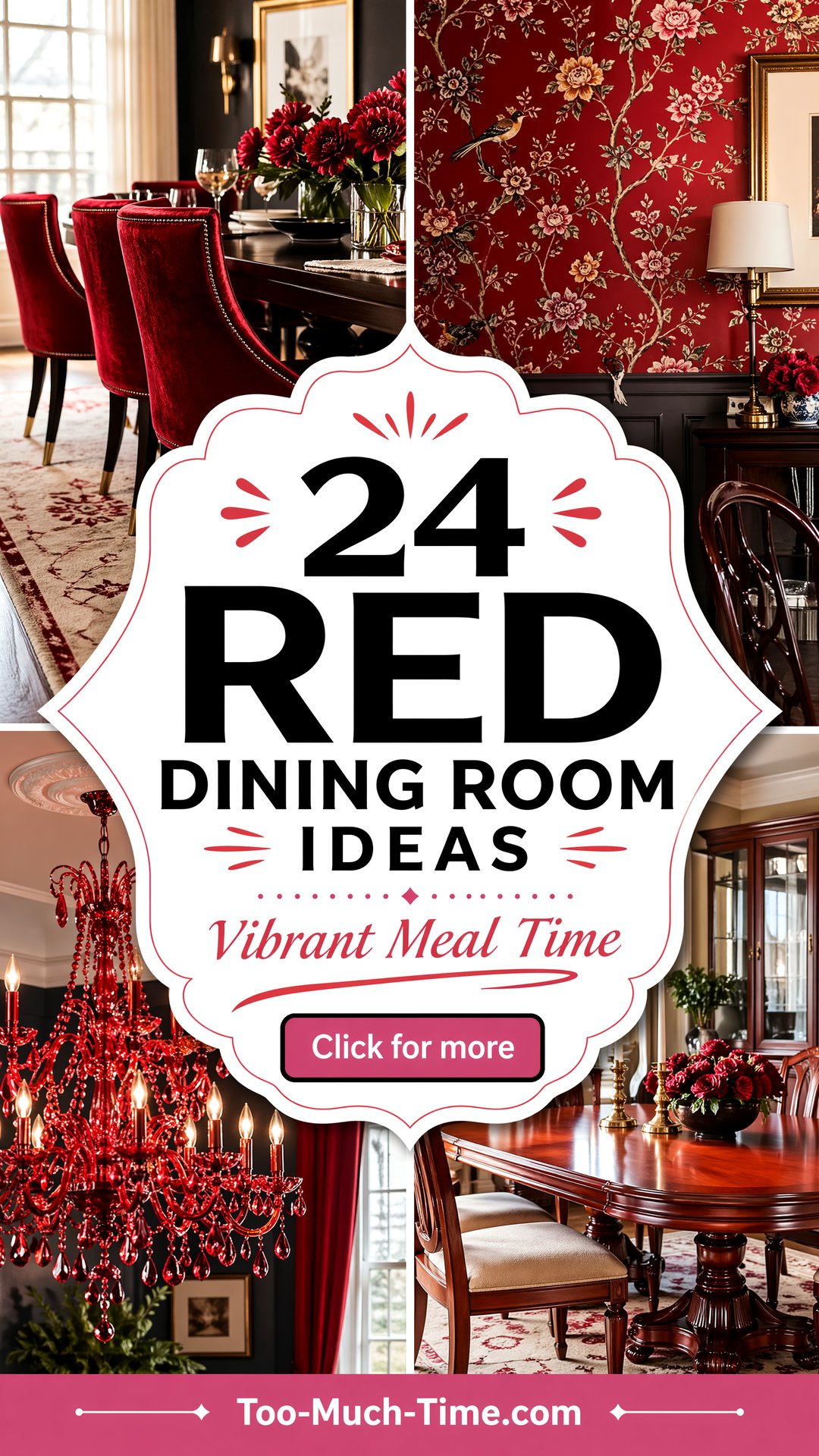 24 Red Dining Room Ideas for Vibrant Cozy Meals Daily - 24 Red Dining Room Ideas for Vibrant, Cozy Meals Daily