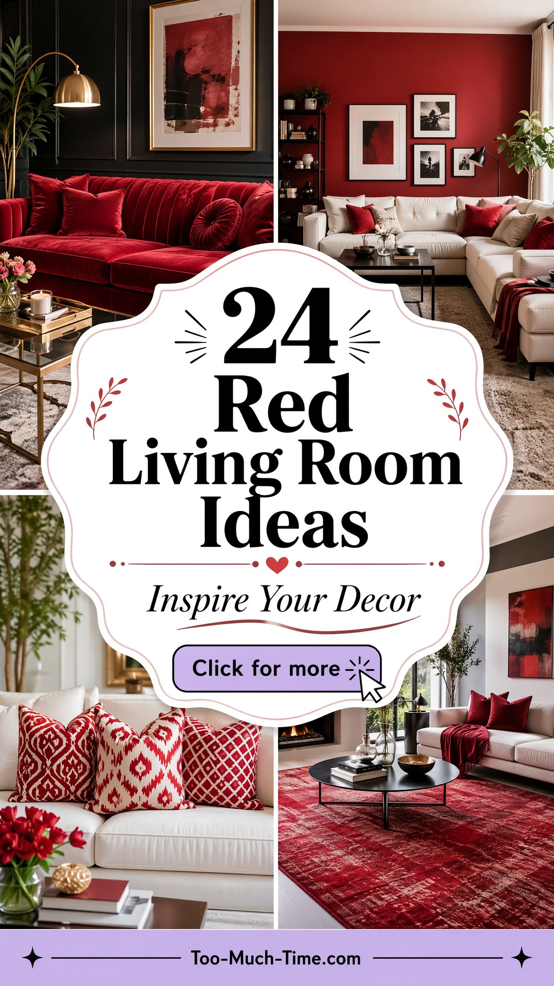 24 Red Living Room Ideas Inspiring Color and Decor - 24 Red Living Room Ideas: Inspiring Color and Decor