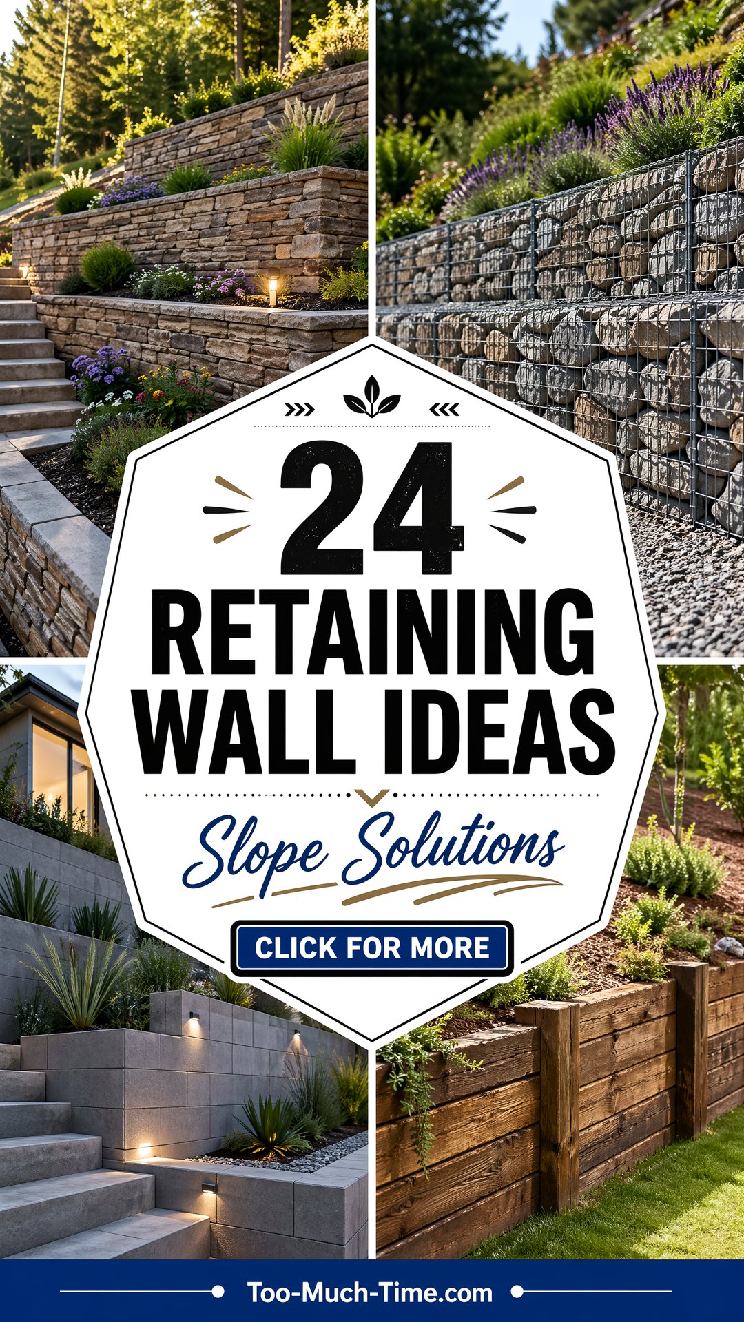 24 Retaining Wall Ideas for Sloped Backyard Durable - 24 Retaining Wall Ideas for Sloped Backyard: Durable