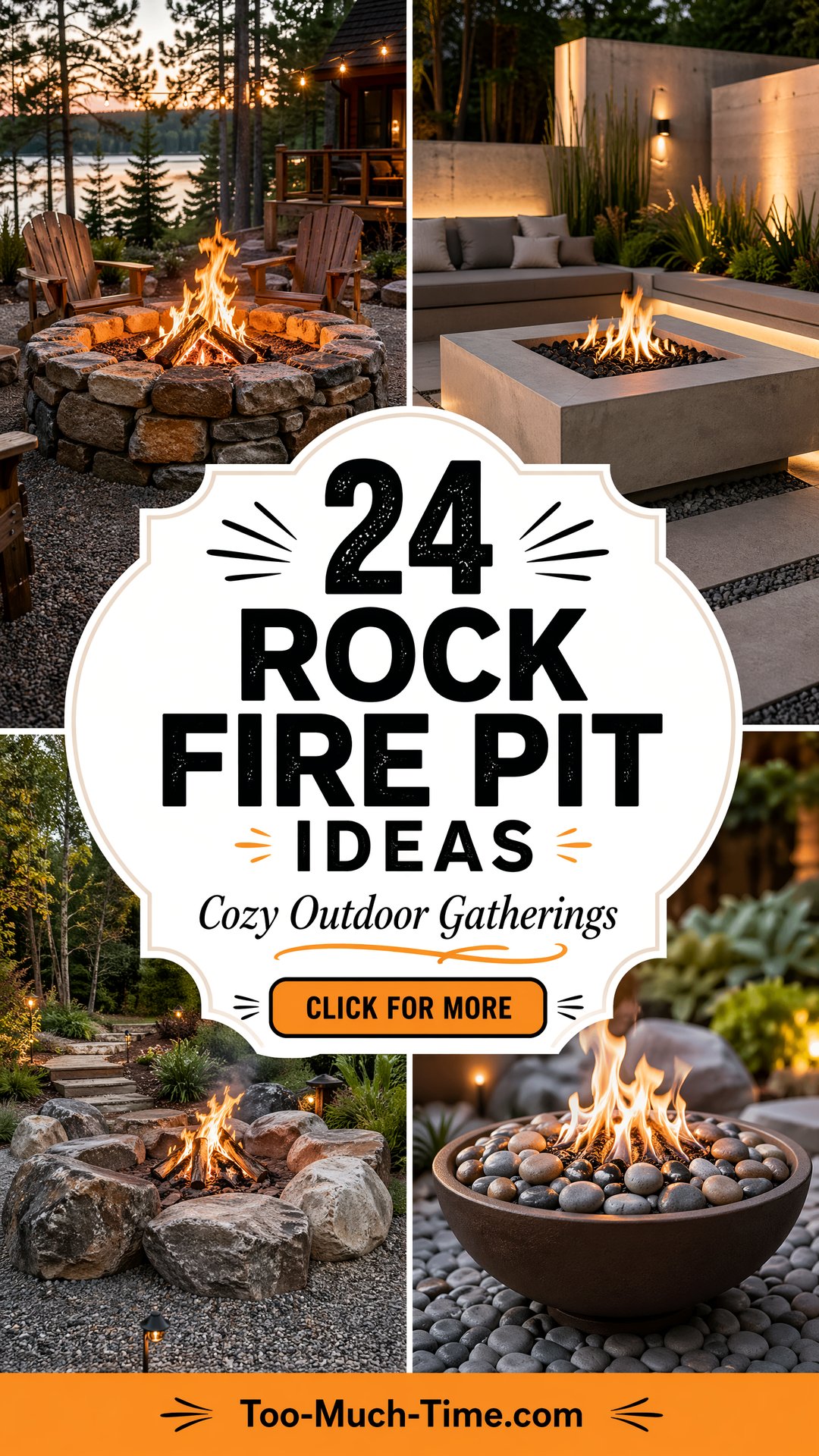 24 Rock Fire Pit Ideas Cozy Outdoor Gatherings for All - 24 Rock Fire Pit Ideas: Cozy Outdoor Gatherings for All