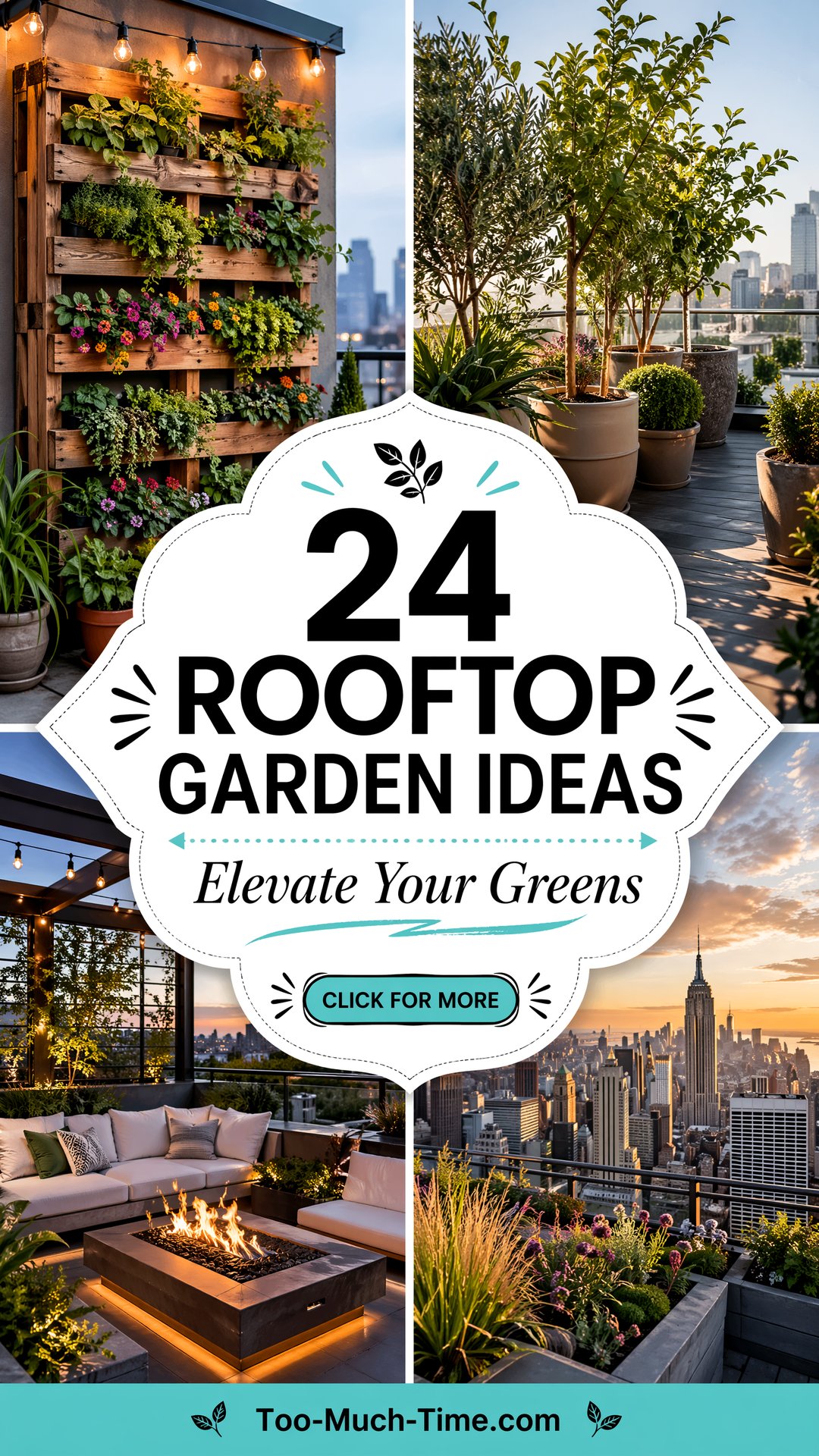 24 Rooftop Garden Ideas Vertical Greens and Views - 24 Rooftop Garden Ideas: Vertical Greens and Views