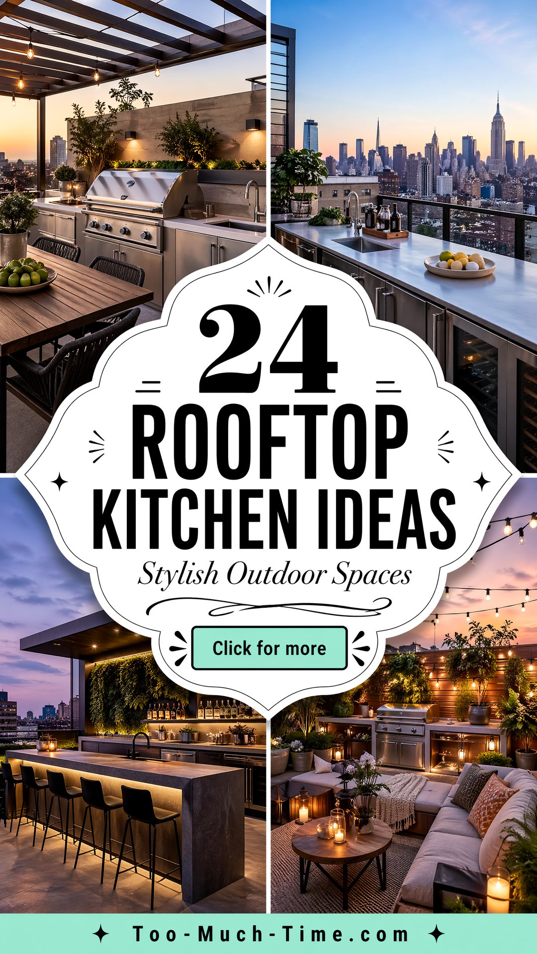 24 Rooftop Kitchen Ideas Stylish Outdoor Spaces Today - 24 Rooftop Kitchen Ideas: Stylish Outdoor Spaces Today