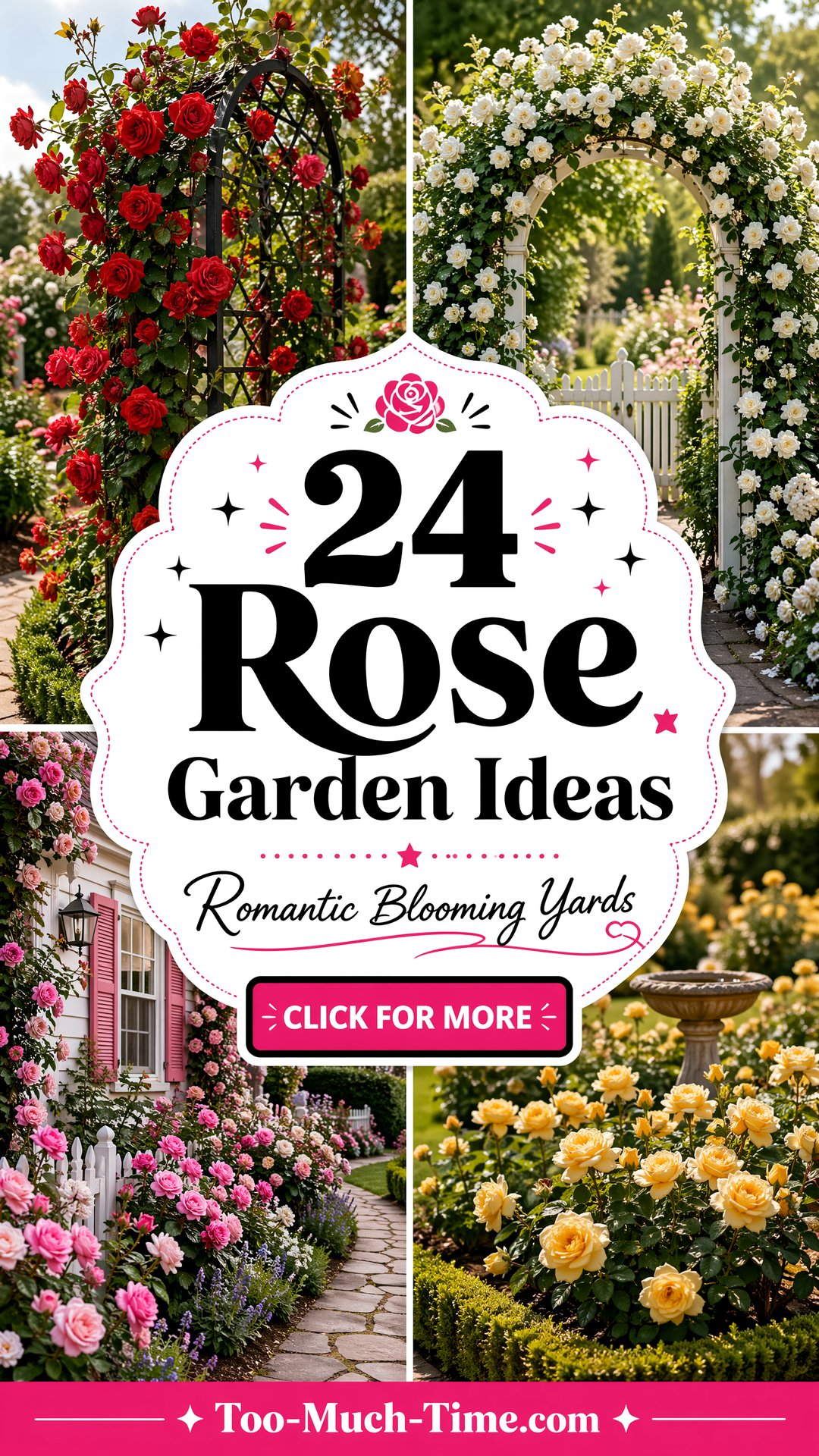 24 Rose Garden Ideas Romantic Botanicals and Color Scheme - 24 Rose Garden Ideas: Romantic Botanicals & Color Scheme