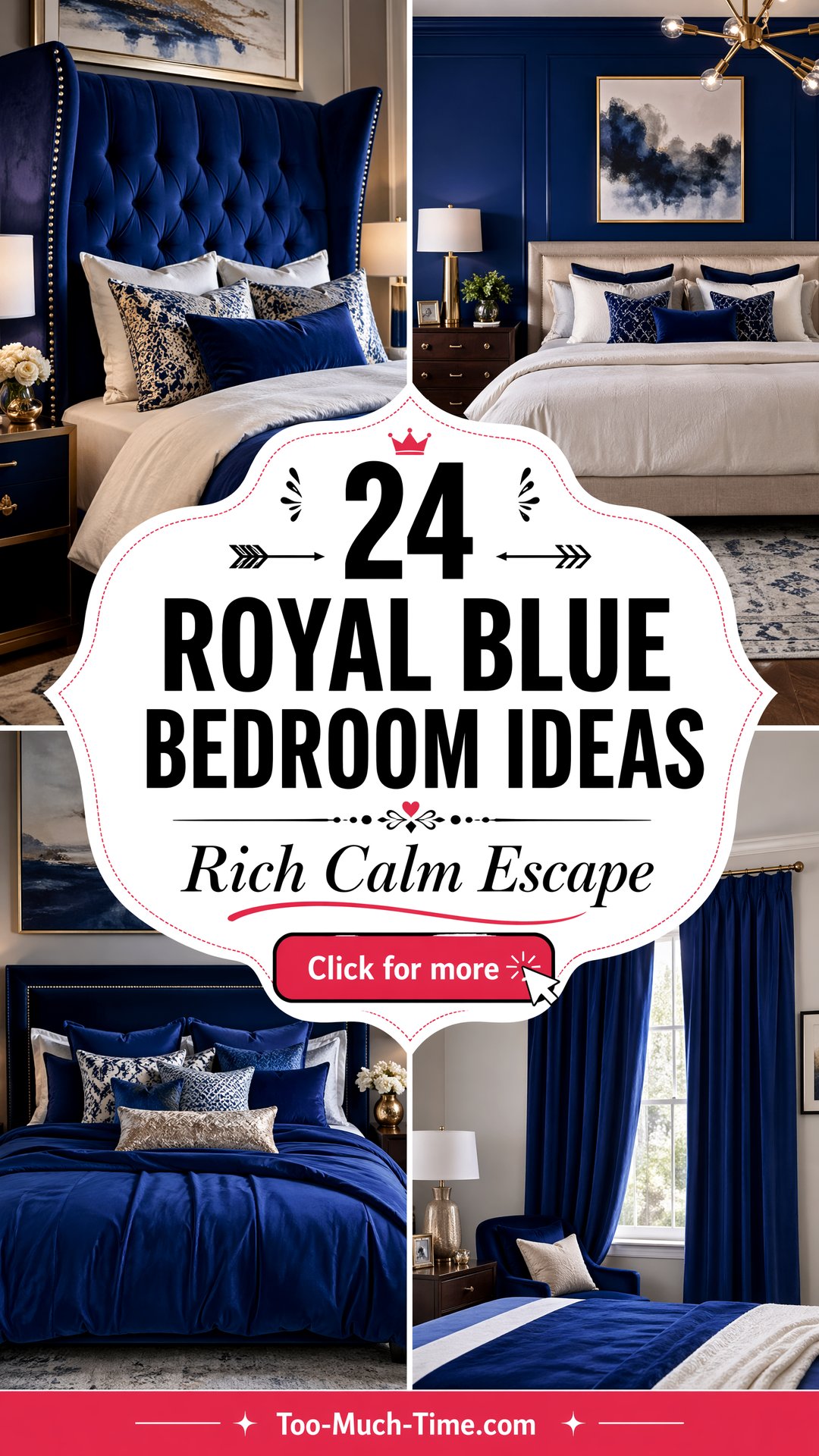 24 Royal Blue Bedroom Ideas Rich Color Calm Escape - 24 Royal Blue Bedroom Ideas: Rich Color, Calm Escape