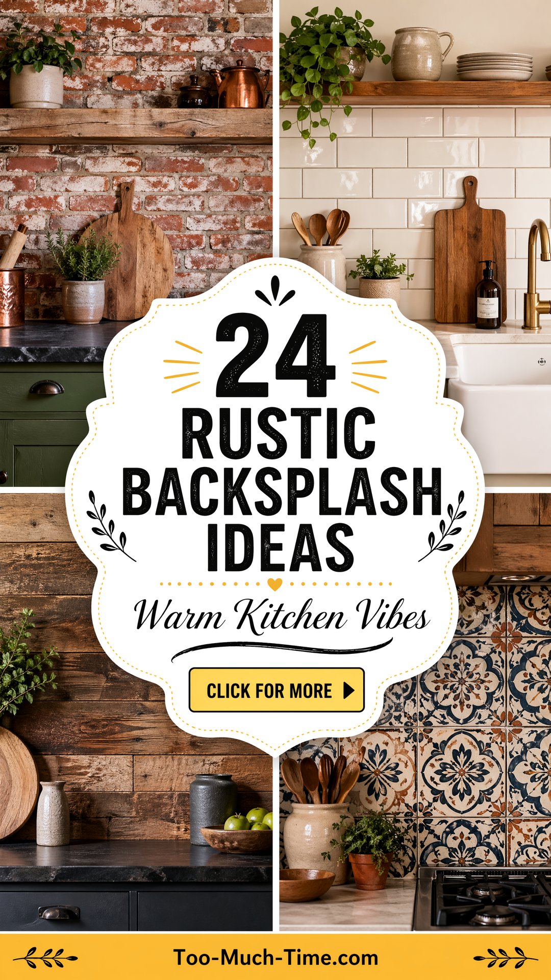 24 Rustic Backsplash Ideas Warm Tile Patterns Cozy - 24 Rustic Backsplash Ideas: Warm Tile Patterns Cozy