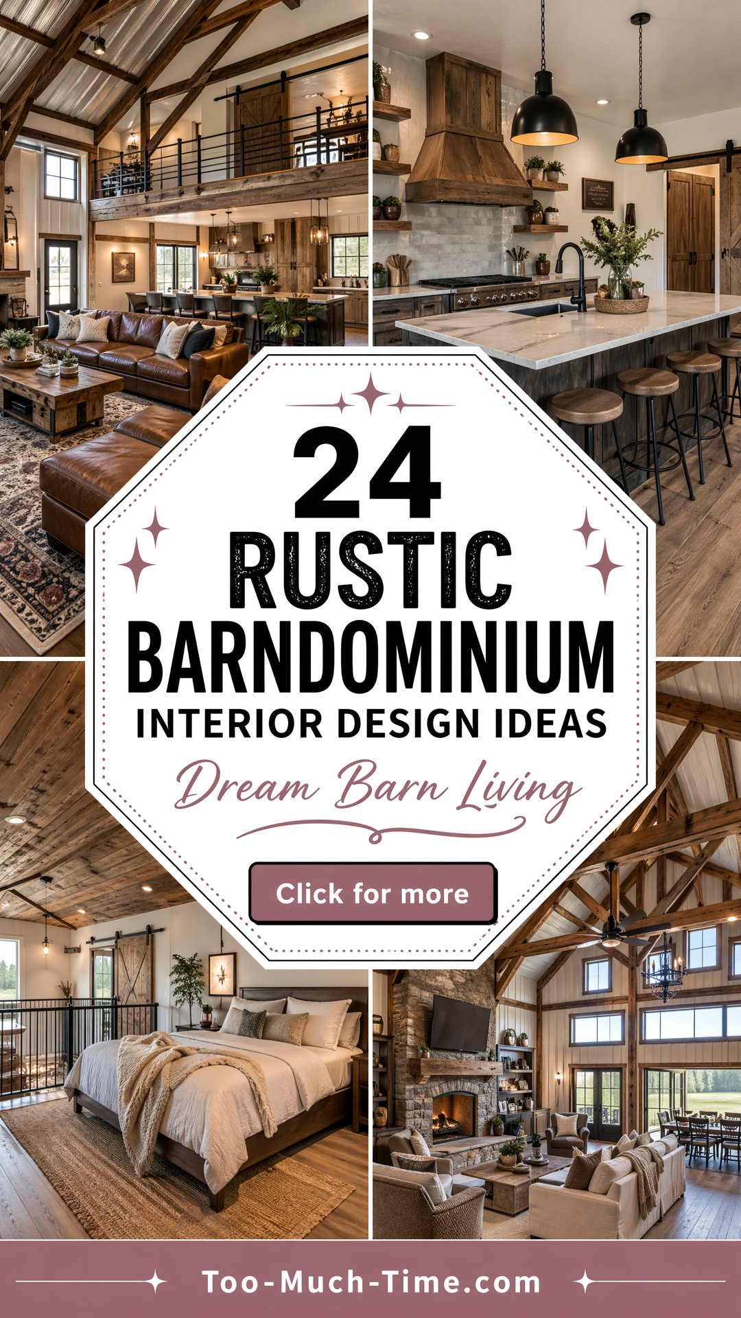 24 Rustic Barndominium Interior Design Ideas Cozy - 24 Rustic Barndominium Interior Design Ideas: Cozy