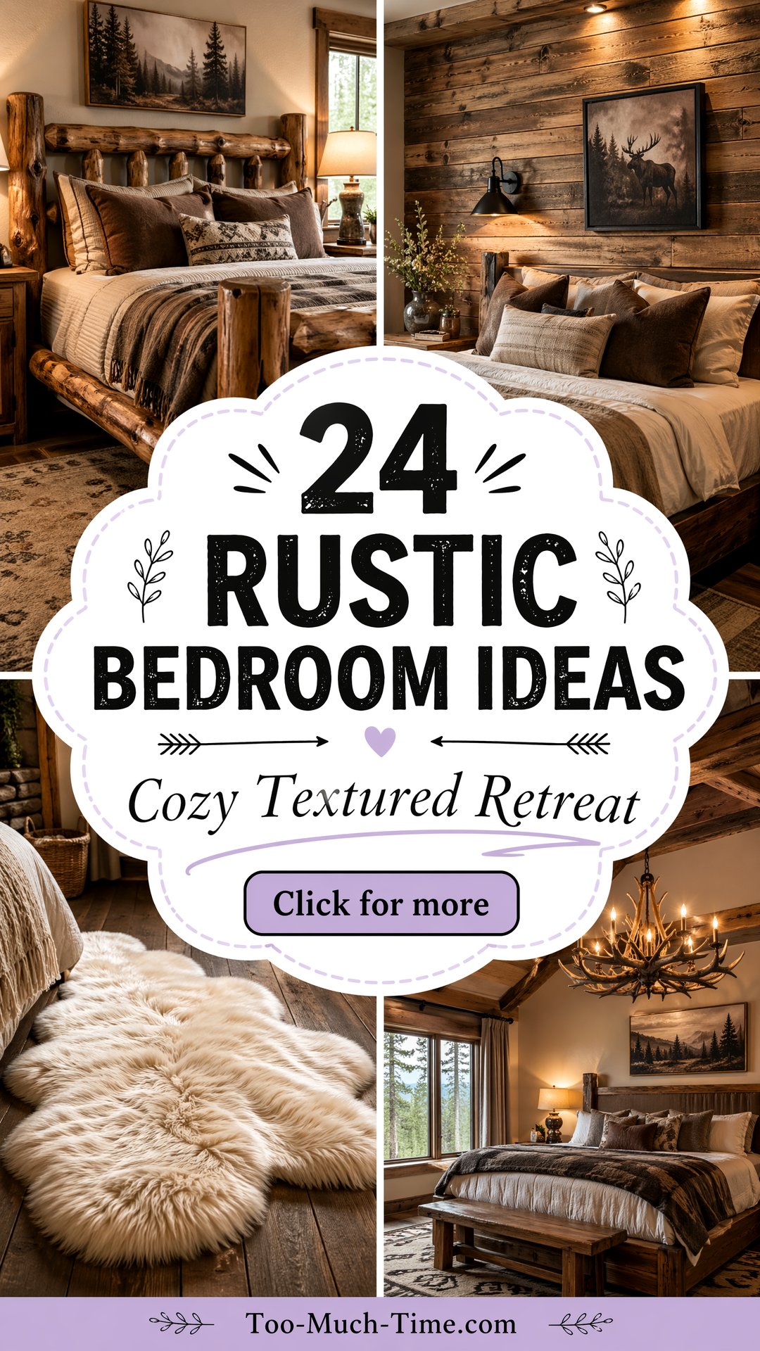 24 Rustic Bedroom Ideas Calm Textured Retreat At Home - 24 Rustic Bedroom Ideas: Calm, Textured Retreat At Home