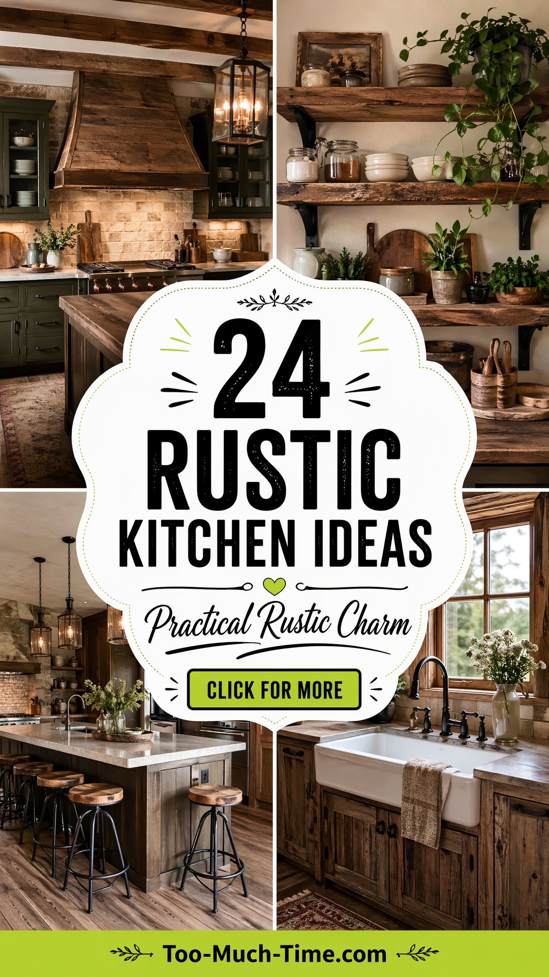 24 Rustic Kitchen Ideas for Practical Kitchens Today - 24 Rustic Kitchen Ideas for Practical Kitchens Today