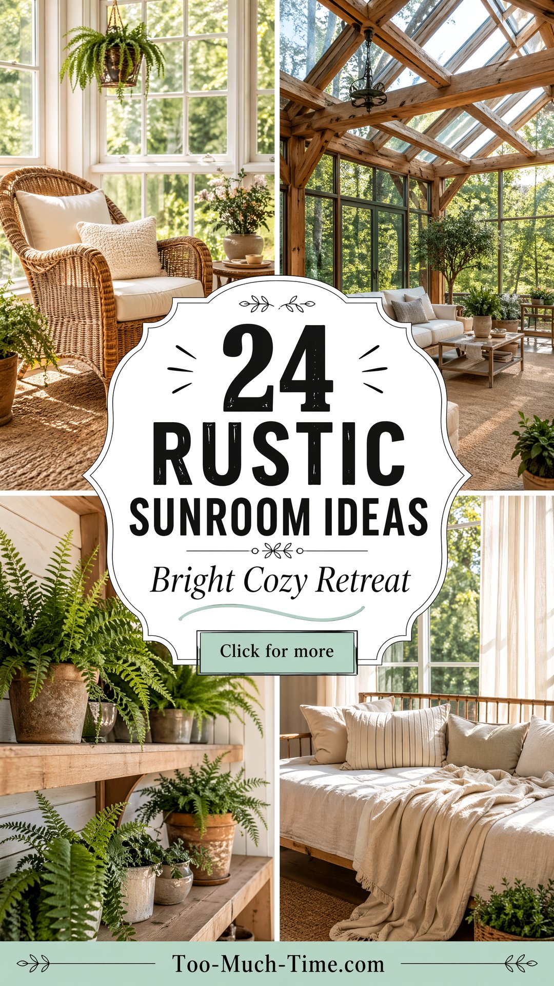 24 Rustic Sunroom Ideas Bright Cozy Spaces for Relax - 24 Rustic Sunroom Ideas: Bright, Cozy Spaces for Relax