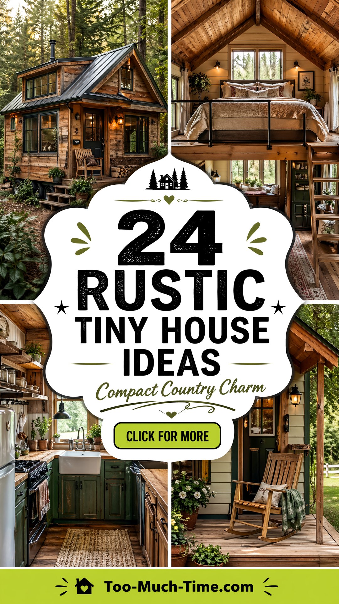 24 Rustic Tiny House Ideas Compact Rural Living Styles - 24 Rustic Tiny House Ideas: Compact Rural Living Styles