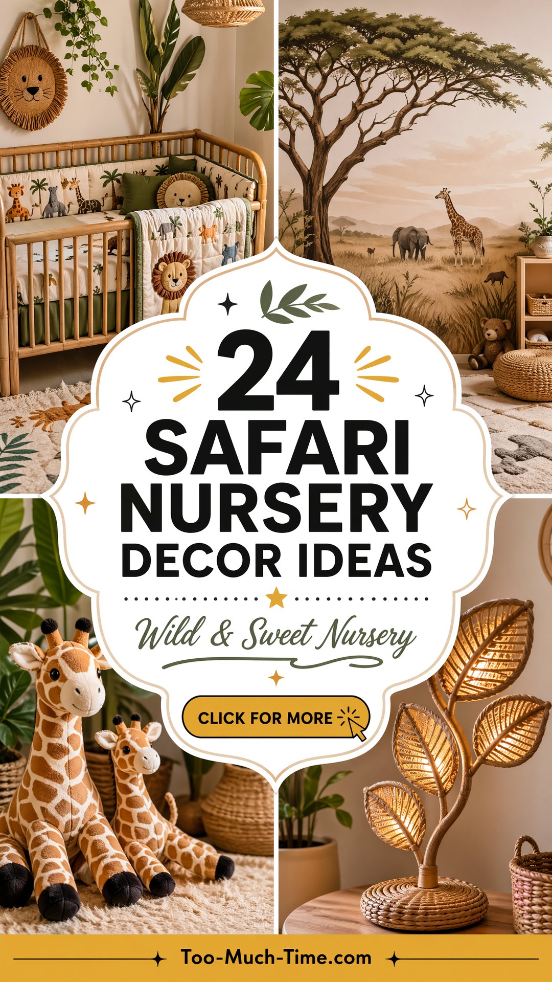 24 Safari Nursery Decor Ideas for Baby Room Decor Tips - 24 Safari Nursery Decor Ideas for Baby Room Decor Tips