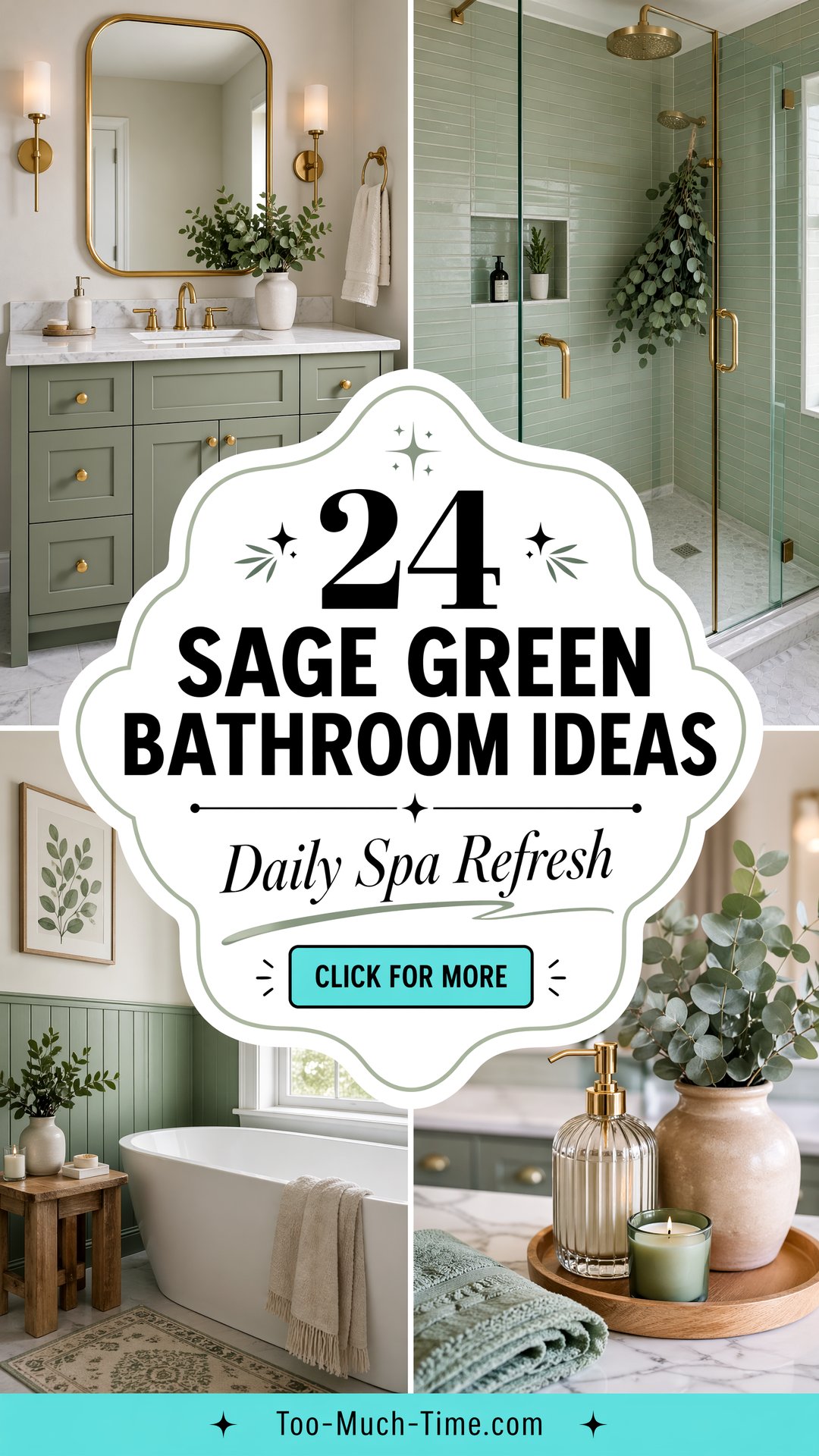 24 Sage Green Bathroom Ideas Spa-like Refresh Daily - 24 Sage Green Bathroom Ideas: Spa-like Refresh Daily