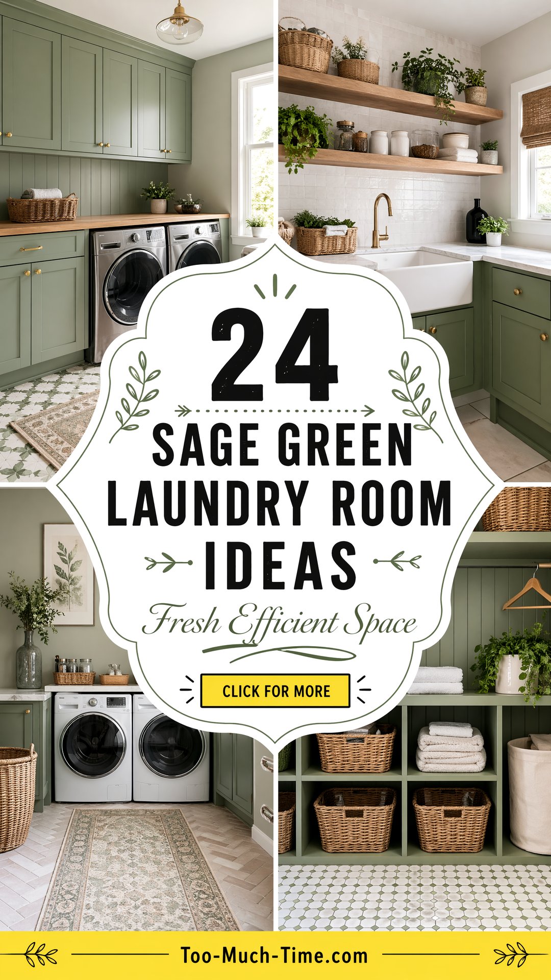 24 Sage Green Laundry Room Ideas Fresh Efficient Space - 24 Sage Green Laundry Room Ideas: Fresh Efficient Space