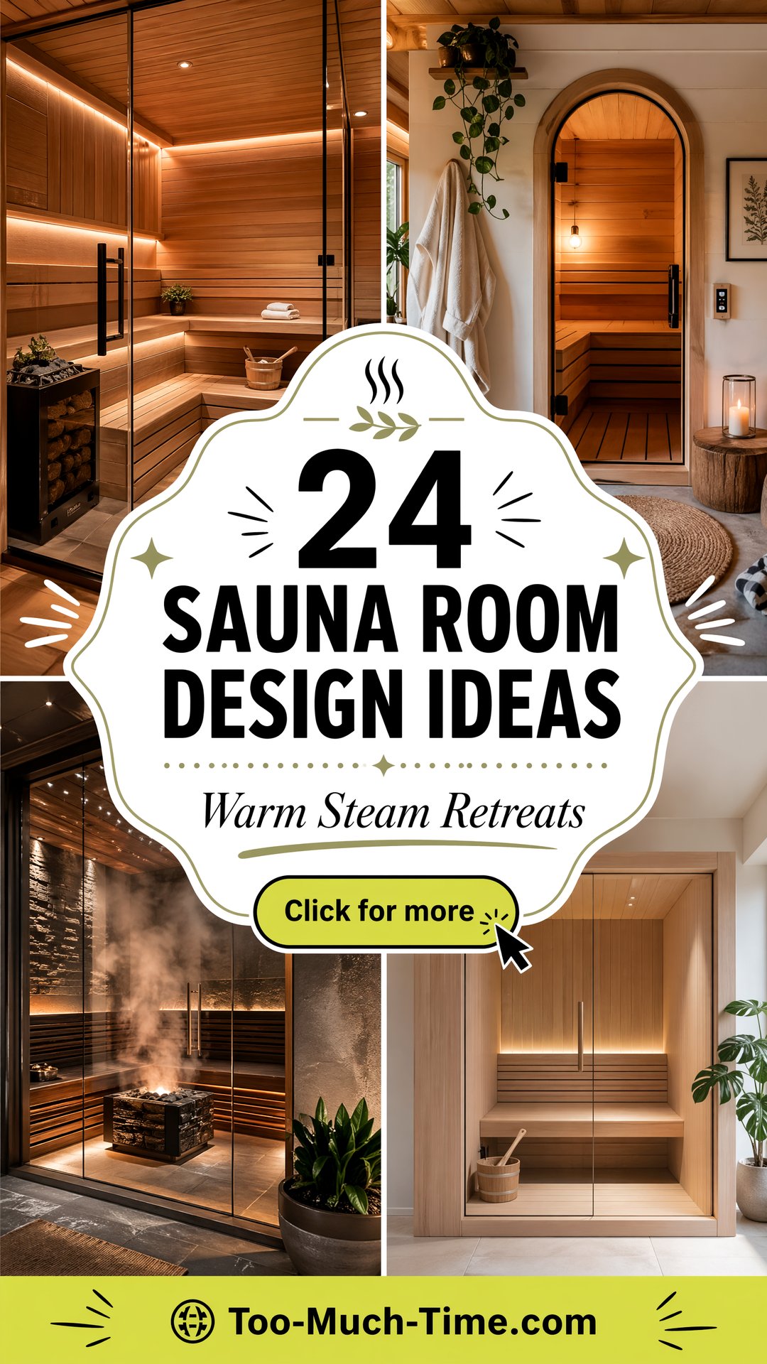 24 Sauna Room Design Ideas Spa-like Warmth and Steam - 24 Sauna Room Design Ideas: Spa-like Warmth and Steam