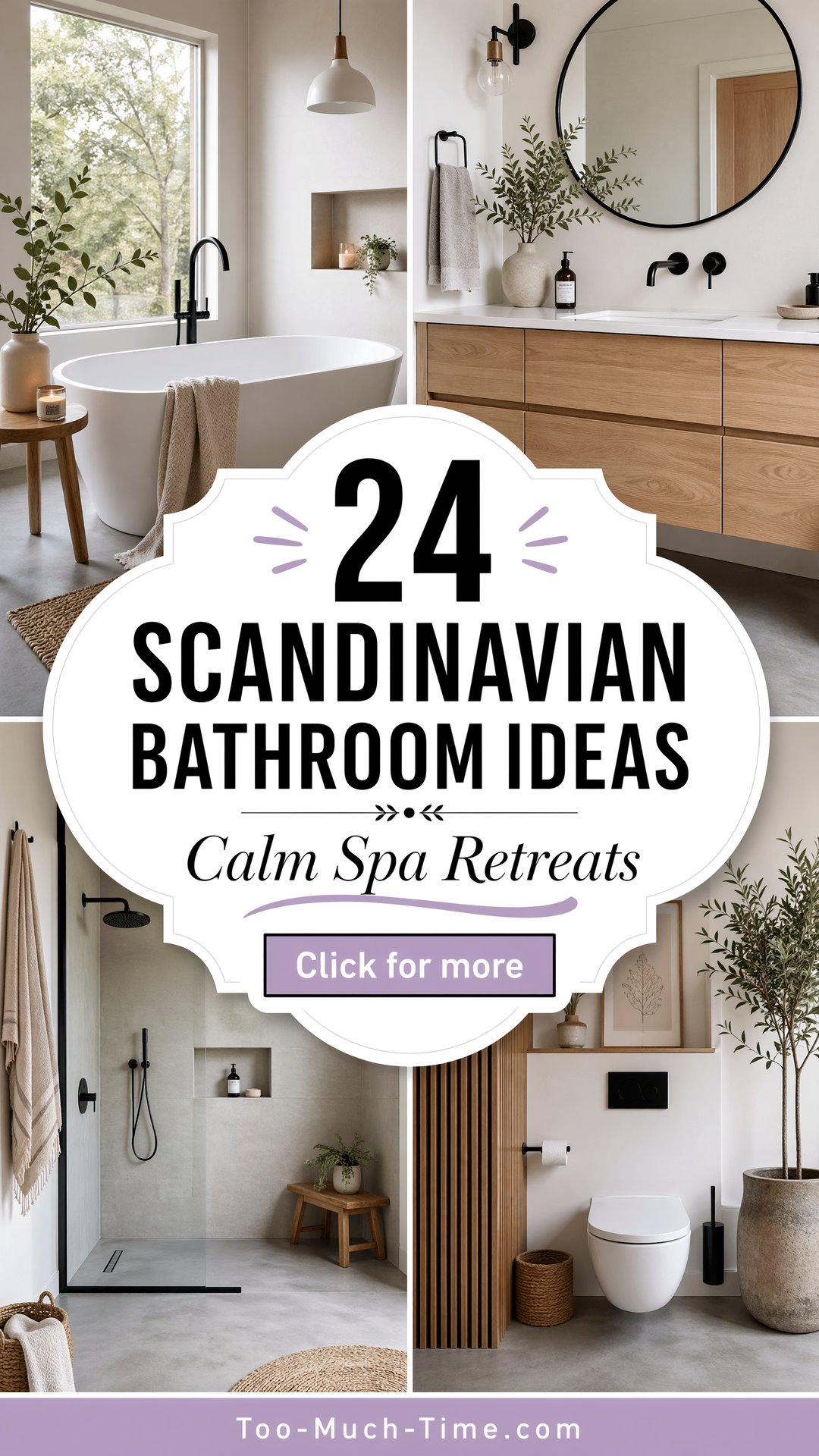 24 Scandinavian Bathroom Ideas Calm Spa-like Retreats - 24 Scandinavian Bathroom Ideas: Calm, Spa-like Retreats