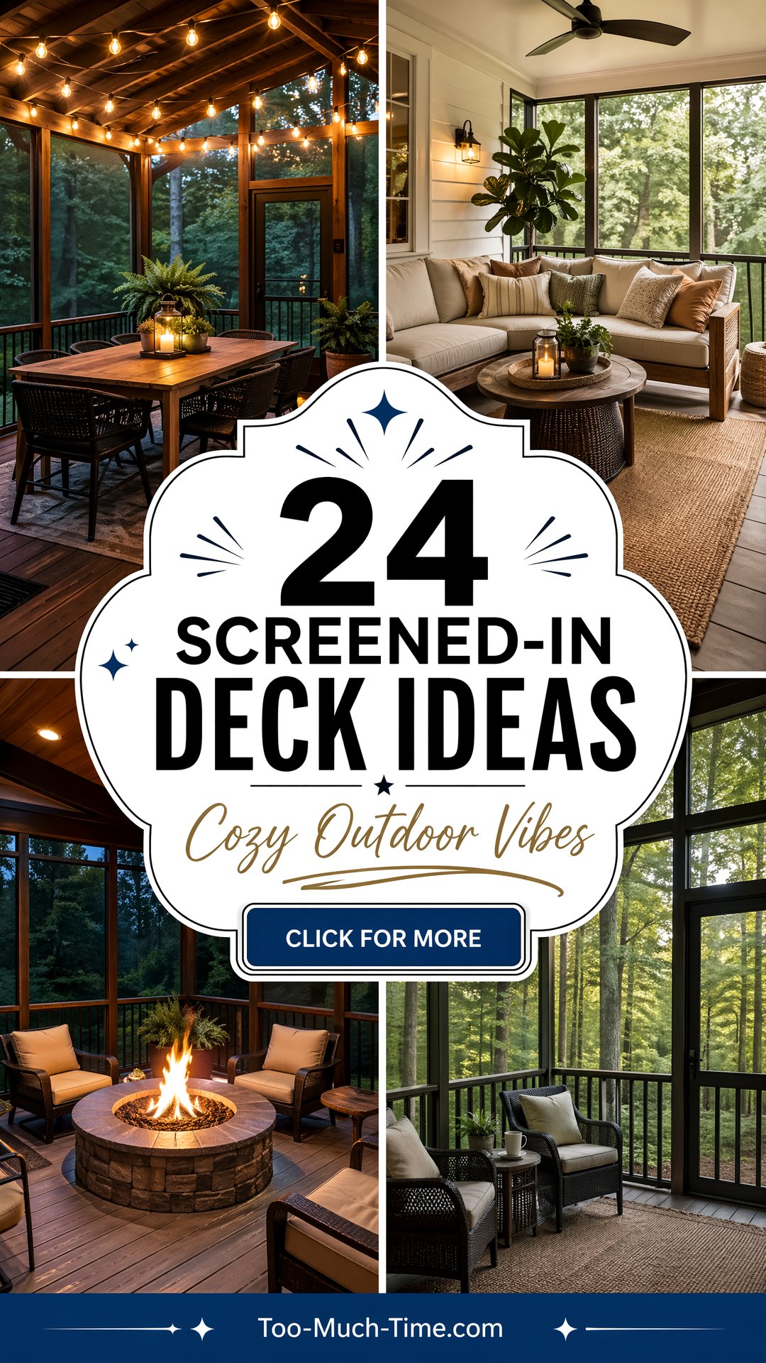24 Screened-in Deck Ideas Cozy Outdoor Entertaining - 24 Screened-in Deck Ideas: Cozy Outdoor Entertaining