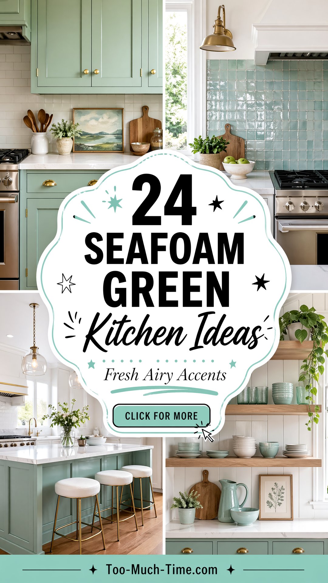 24 Seafoam Green Kitchen Ideas Fresh Airy Accents - 24 Seafoam Green Kitchen Ideas: Fresh Airy Accents