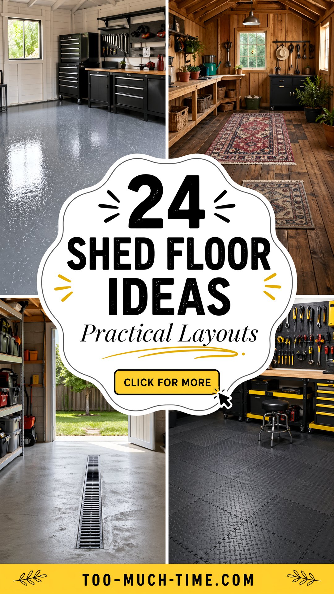 24 Shed Floor Ideas Practical Layouts and Tips Today - 24 Shed Floor Ideas: Practical Layouts and Tips Today