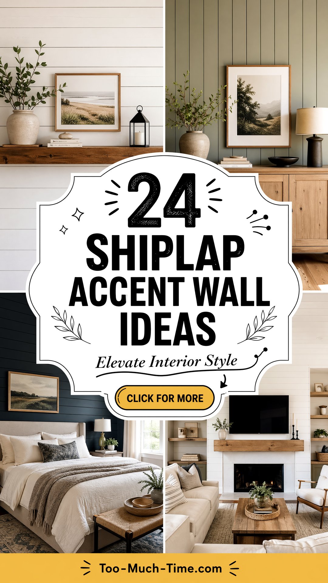 24 Shiplap Accent Wall Ideas to Elevate Interior Style - 24 Shiplap Accent Wall Ideas to Elevate Interior Style