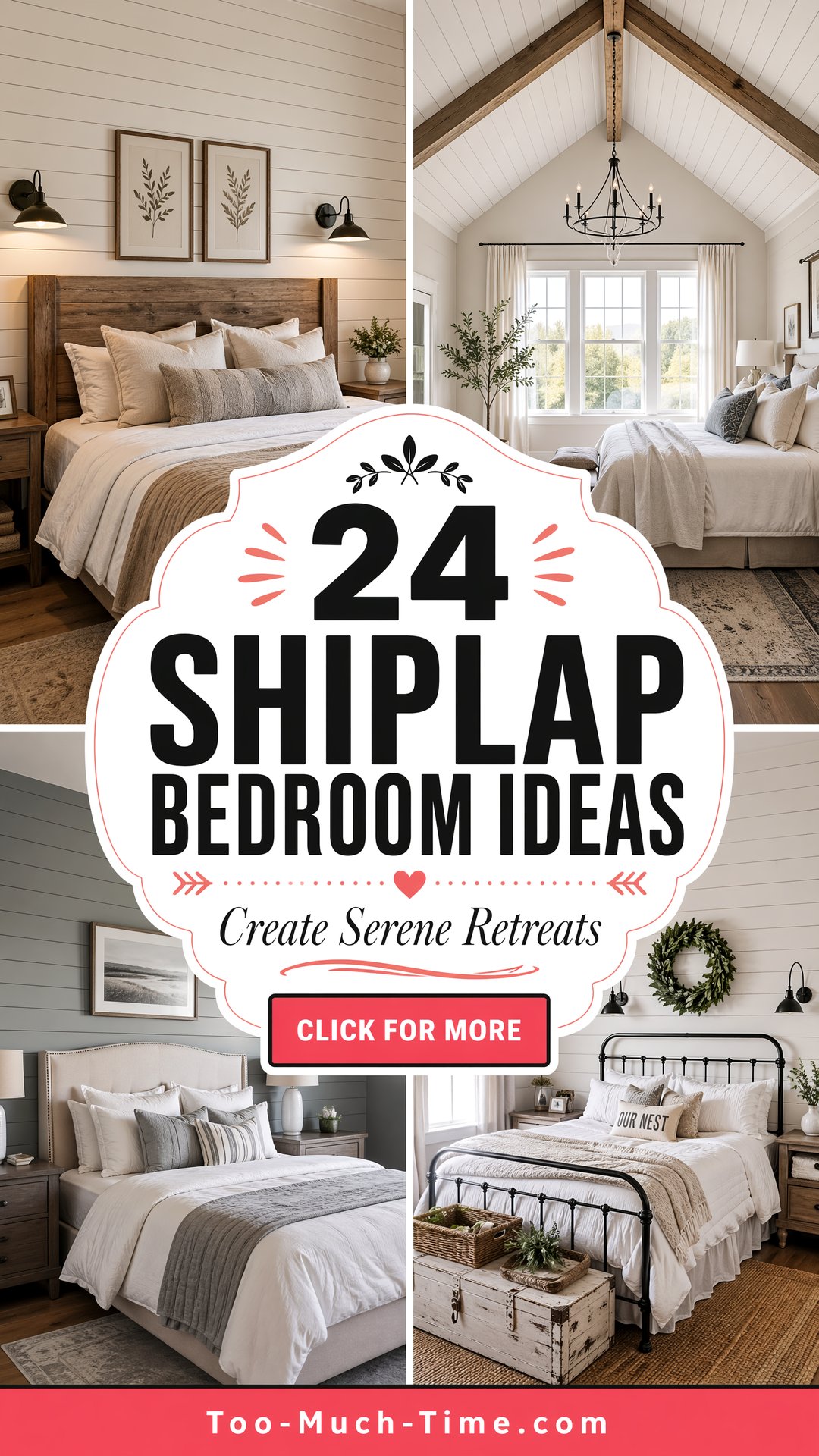 24 Shiplap Bedroom Ideas to Create Serene Retreats - 24 Shiplap Bedroom Ideas to Create Serene Retreats