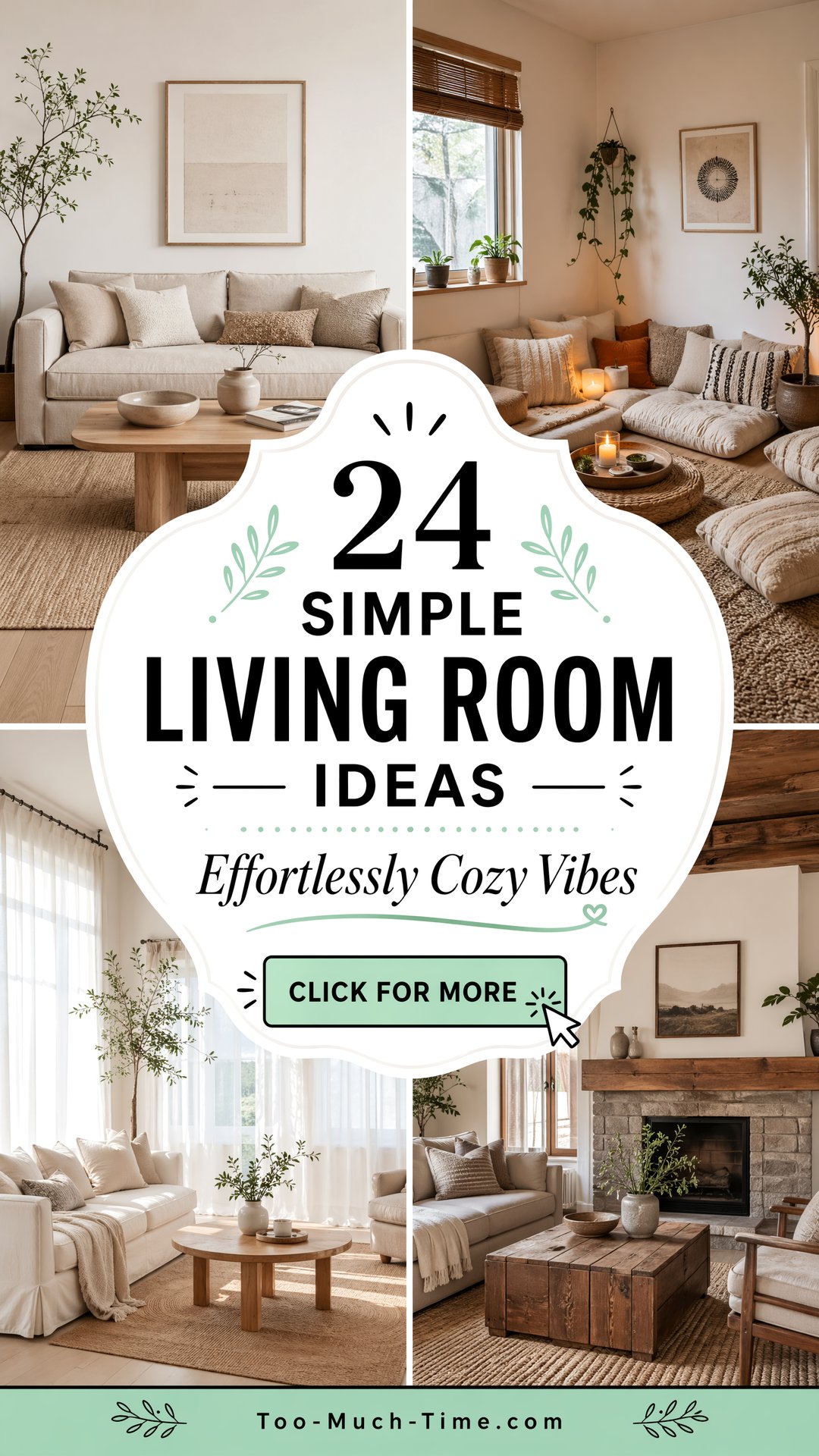 24 Simple Living Room Ideas for Cozy Spaces At Home - 24 Simple Living Room Ideas for Cozy Spaces At Home