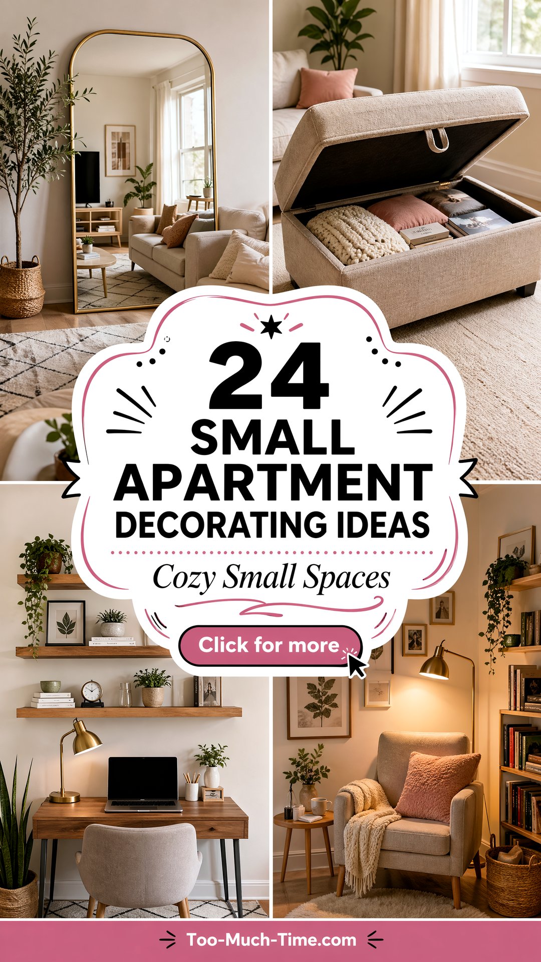 24 Small Apartment Decorating Ideas for Cozy Spaces - 24 Small Apartment Decorating Ideas for Cozy Spaces