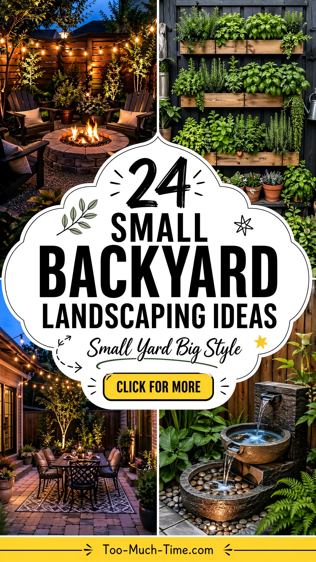 24 Small Backyard Landscaping Ideas for Curb Appeal - 24 Small Backyard Landscaping Ideas for Curb Appeal