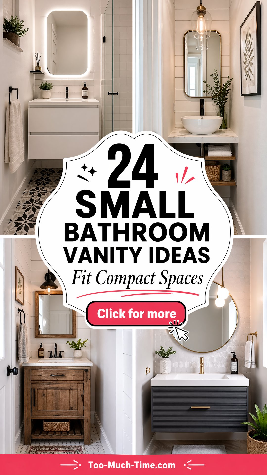 24 Small Bathroom Vanity Ideas for Compact Spaces Today - 24 Small Bathroom Vanity Ideas for Compact Spaces Today