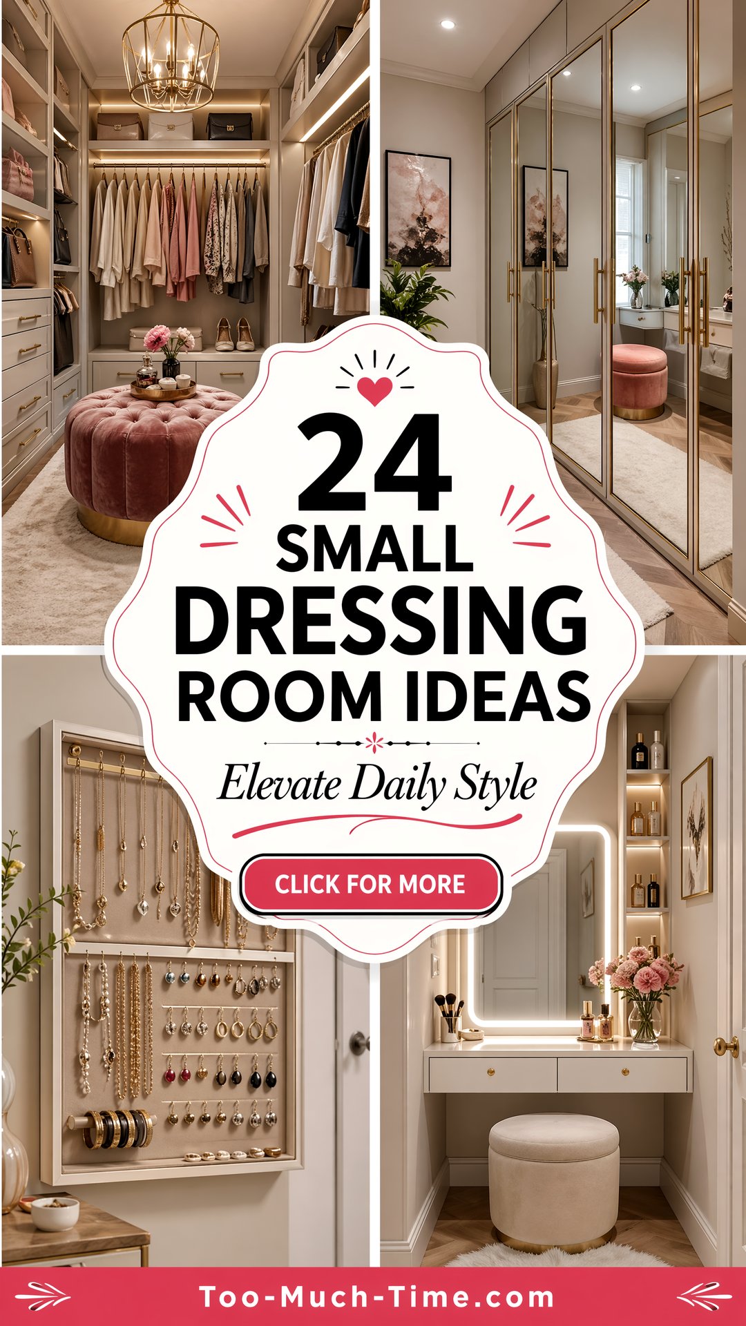 24 Small Dressing Room Ideas for Elegant Daily Use - 24 Small Dressing Room Ideas for Elegant Daily Use