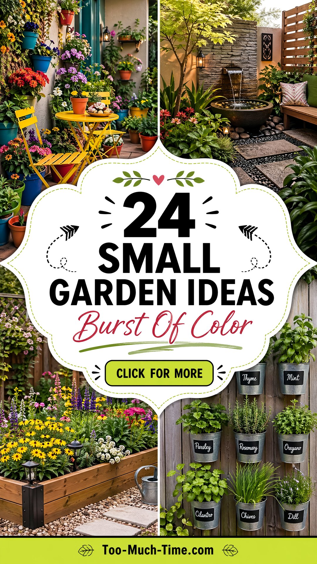 24 Small Garden Ideas to Boost Curb Appeal and Color - 24 Small Garden Ideas to Boost Curb Appeal and Color