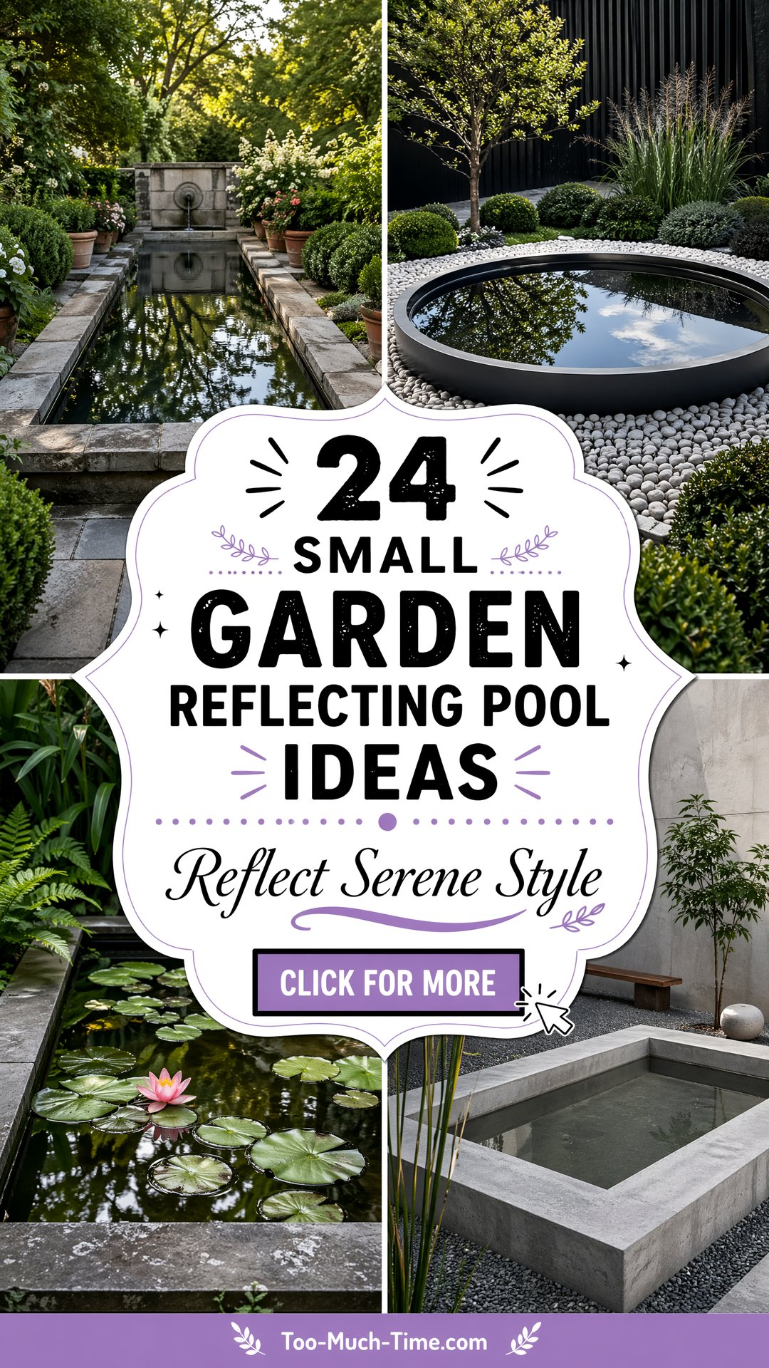 24 Small Garden Reflecting Pool Ideas for Serene Yards - 24 Small Garden Reflecting Pool Ideas for Serene Yards