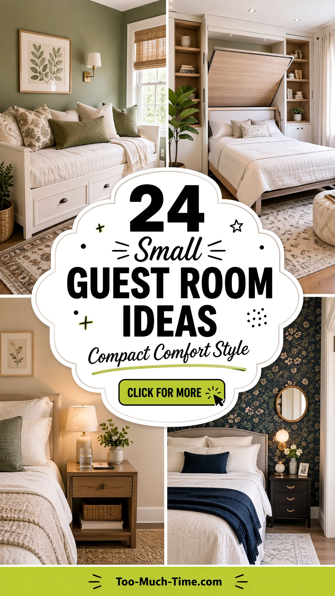 24 Small Guest Room Ideas for Compact Comfort and Style - 24 Small Guest Room Ideas for Compact Comfort and Style
