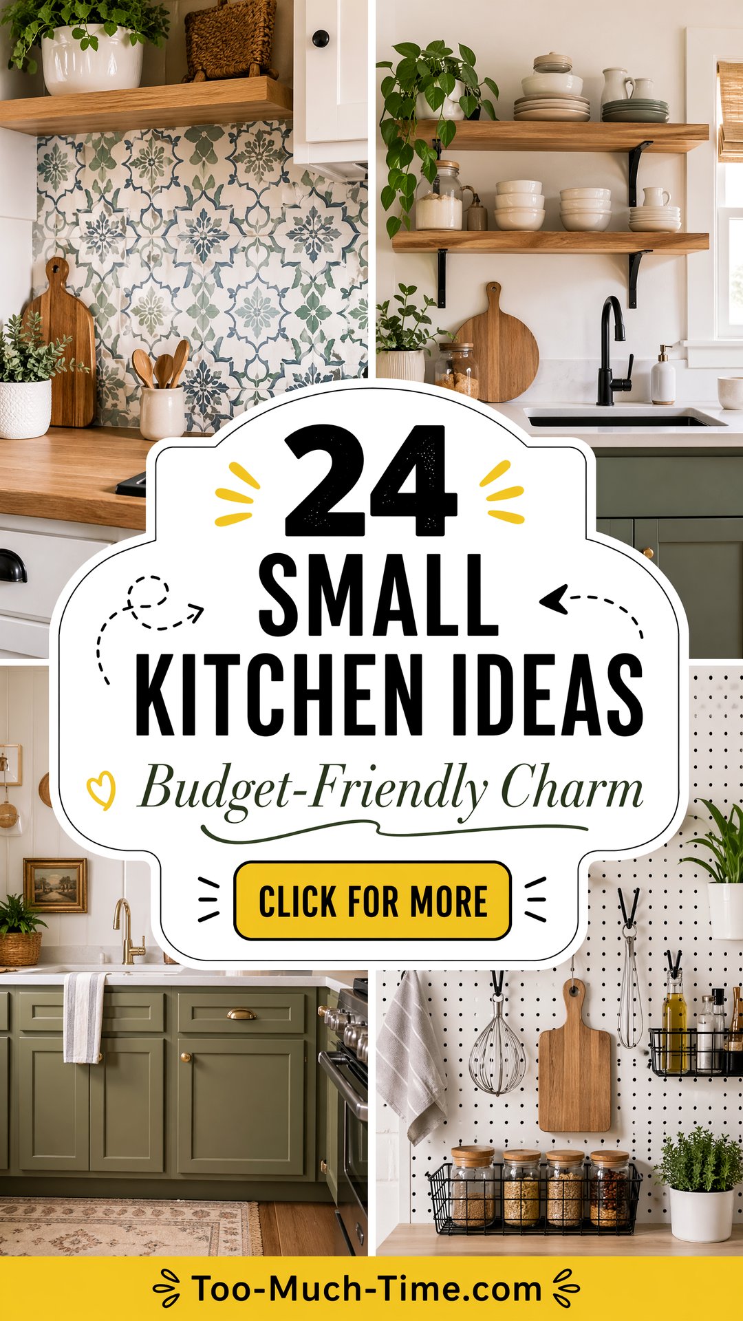 24 Small Kitchen Ideas On a Budget in Small Spaces - 24 Small Kitchen Ideas On a Budget in Small Spaces