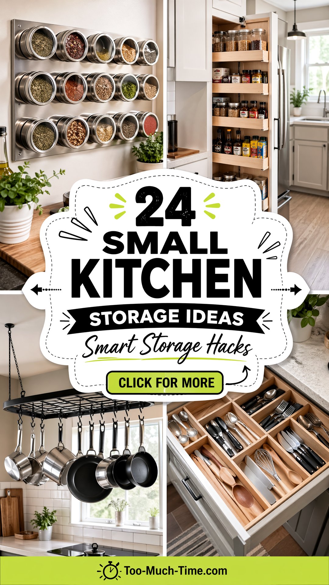24 Small Kitchen Storage Ideas Smart Storage Solutions - 24 Small Kitchen Storage Ideas: Smart Storage Solutions
