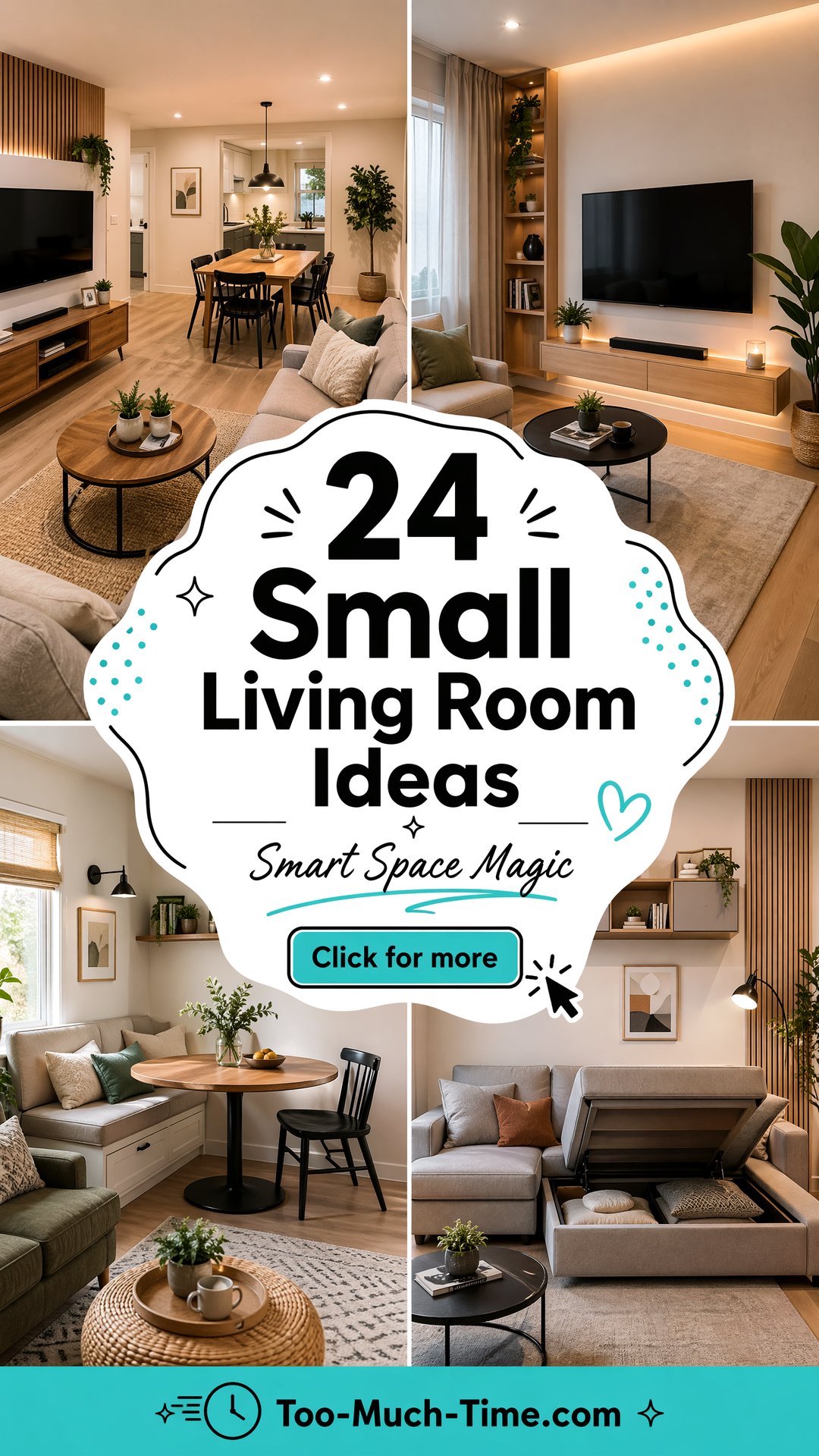 24 Small Living Room Ideas with Tv and Dining Table - 24 Small Living Room Ideas with Tv and Dining Table