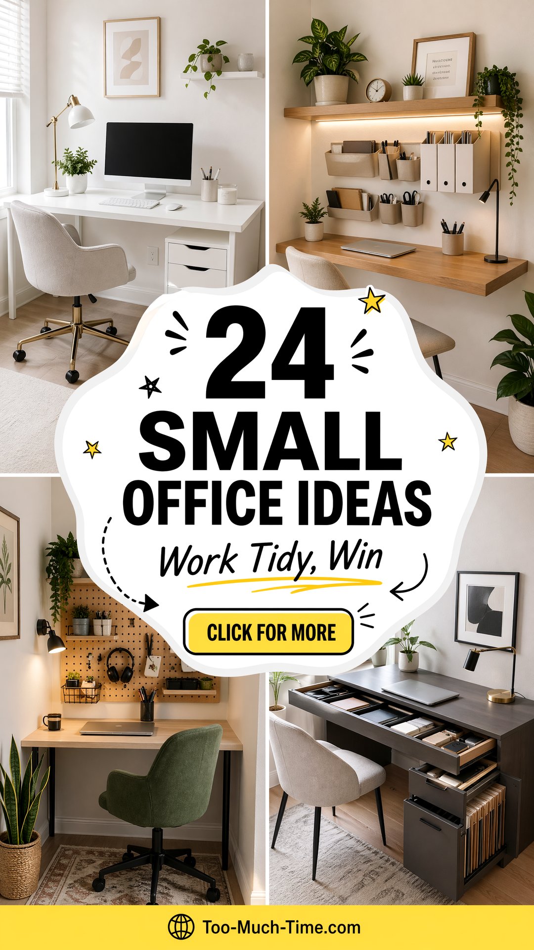 24 Small Office Ideas Tidy Desk Ideas for Productivity - 24 Small Office Ideas: Tidy Desk Ideas for Productivity